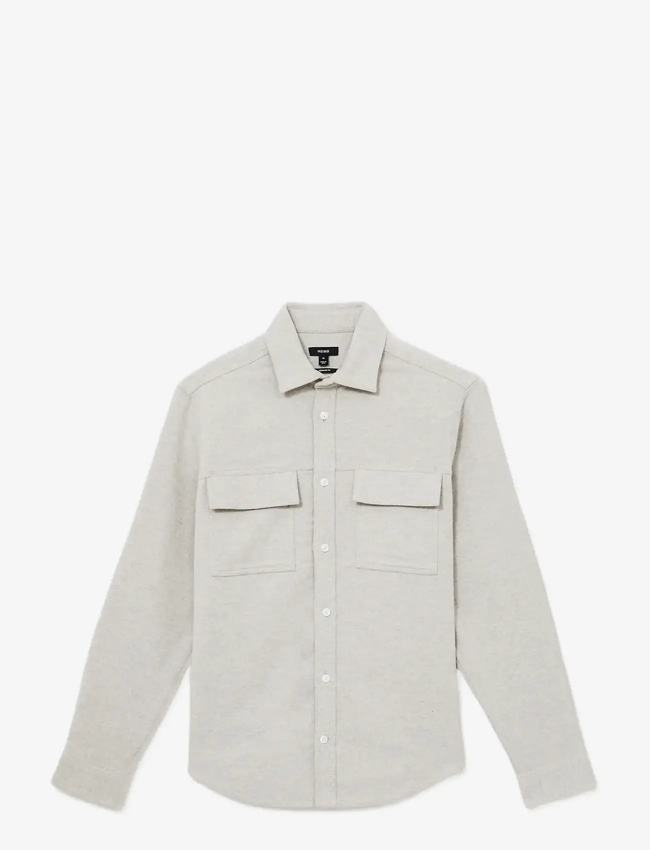 Reiss - CAMBER - efterårstøj - soft grey melange - 1