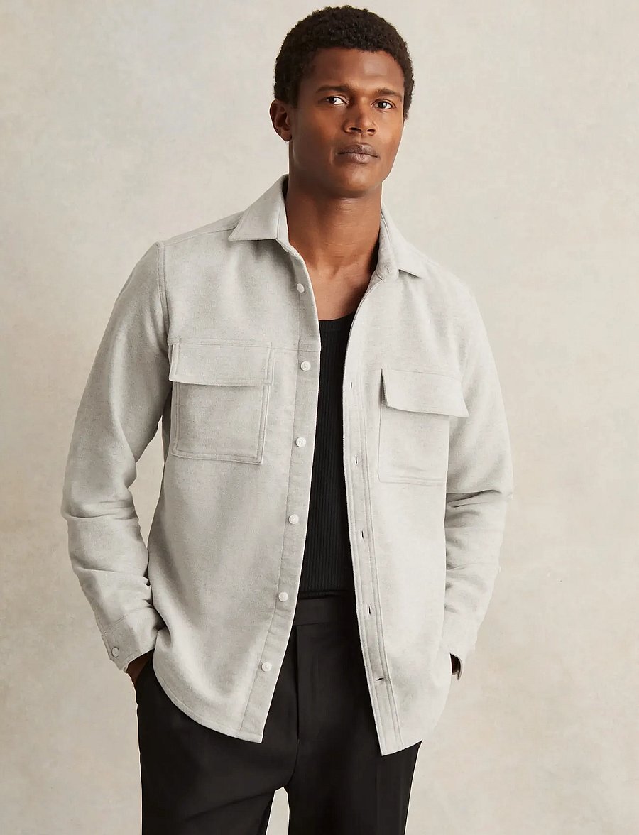 Reiss - CAMBER - nach anlass kaufen - soft grey melange - 0