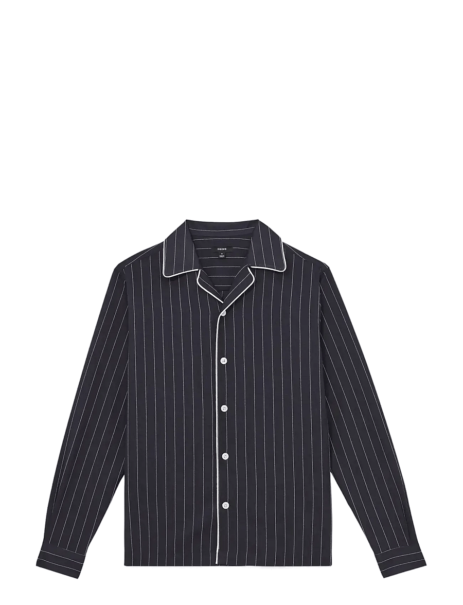 Reiss - STRELLA - gestreifte hemden - navy/white - 1
