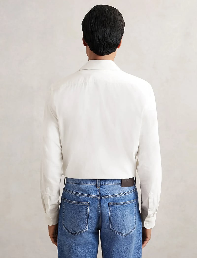 Reiss - VELMA - tavalised t-särgid - white - 2