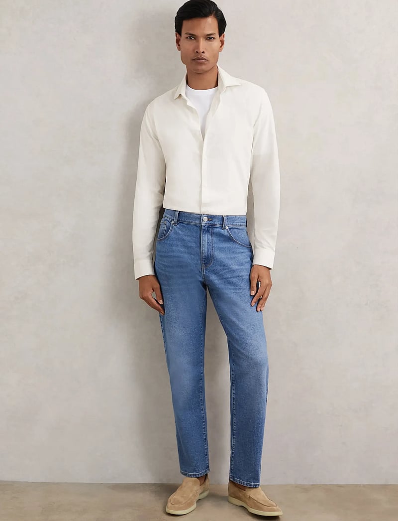 Reiss - VELMA - tavalised t-särgid - white - 3