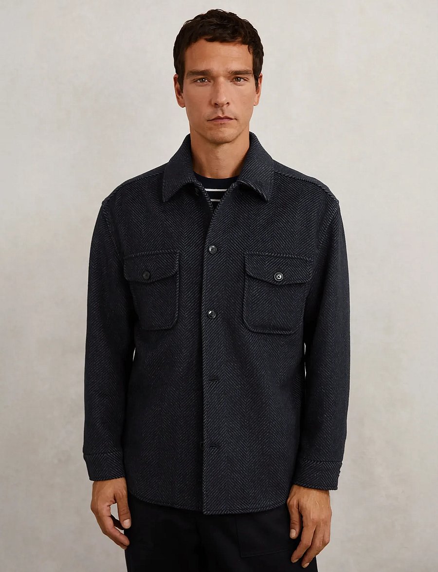 Reiss - COMPTON - koszule casual - navy - 0