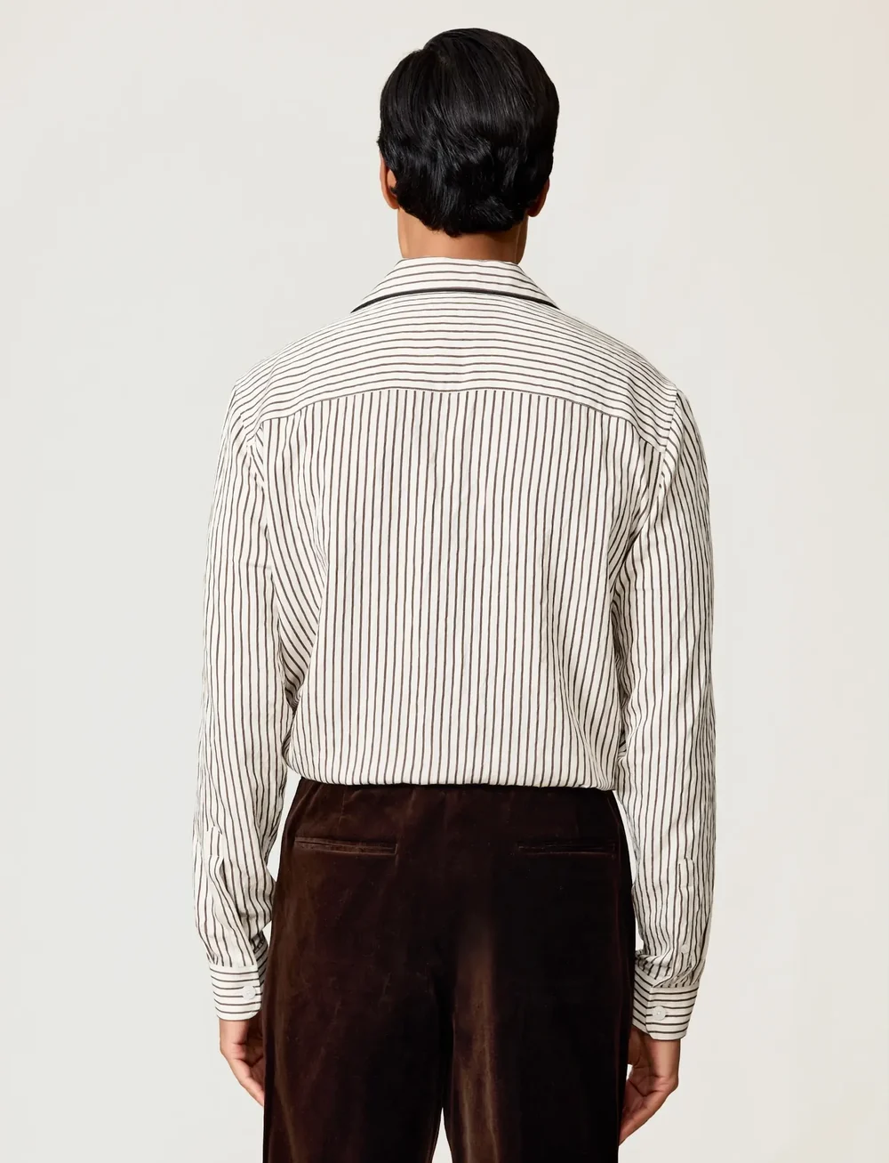 Reiss - KEMP - basic-hemden - white/brown - 3