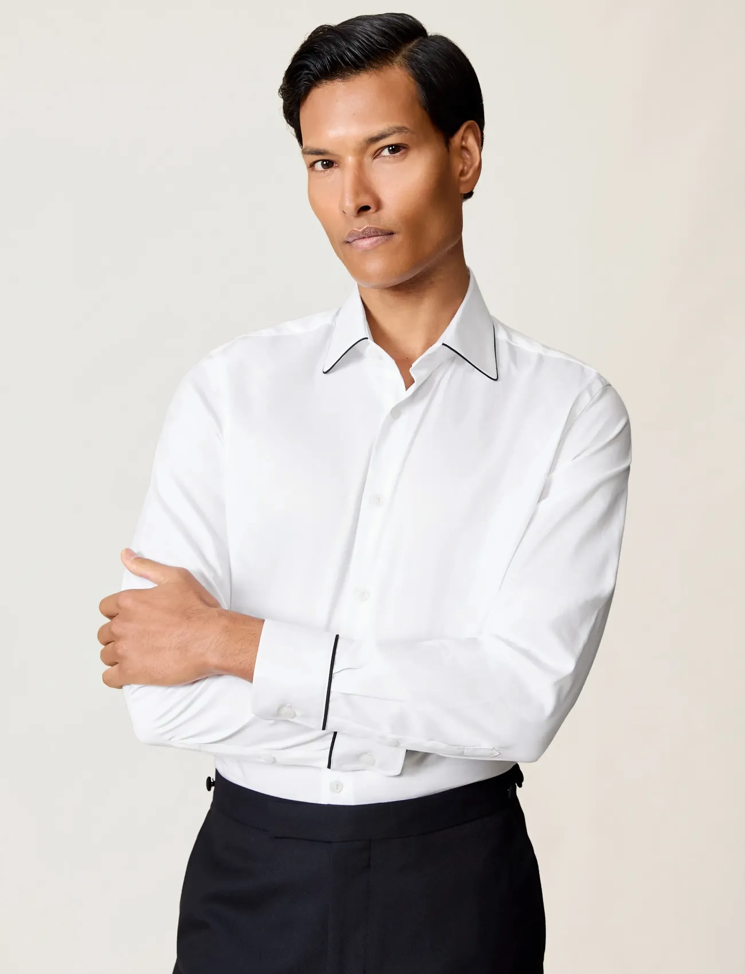 Reiss Sivan, XL, Shirts, Weiß - Casual Männerswear