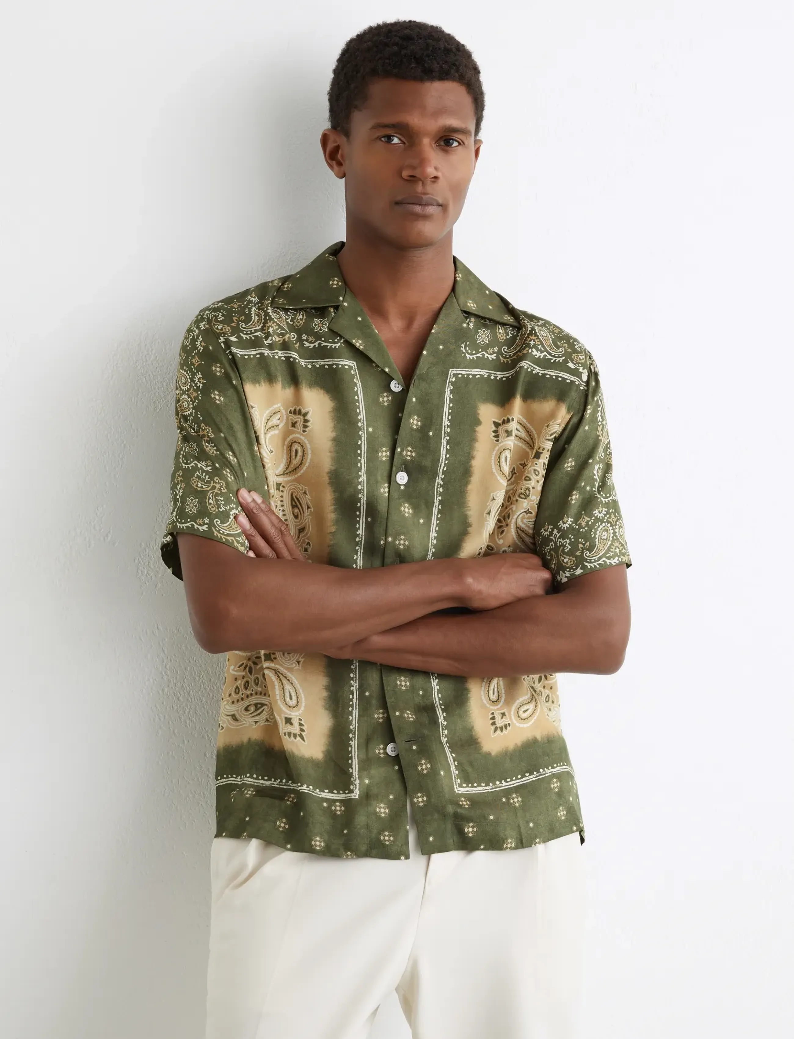 Reiss VICENTE - Clothing - SAGE GREEN / khaki/green