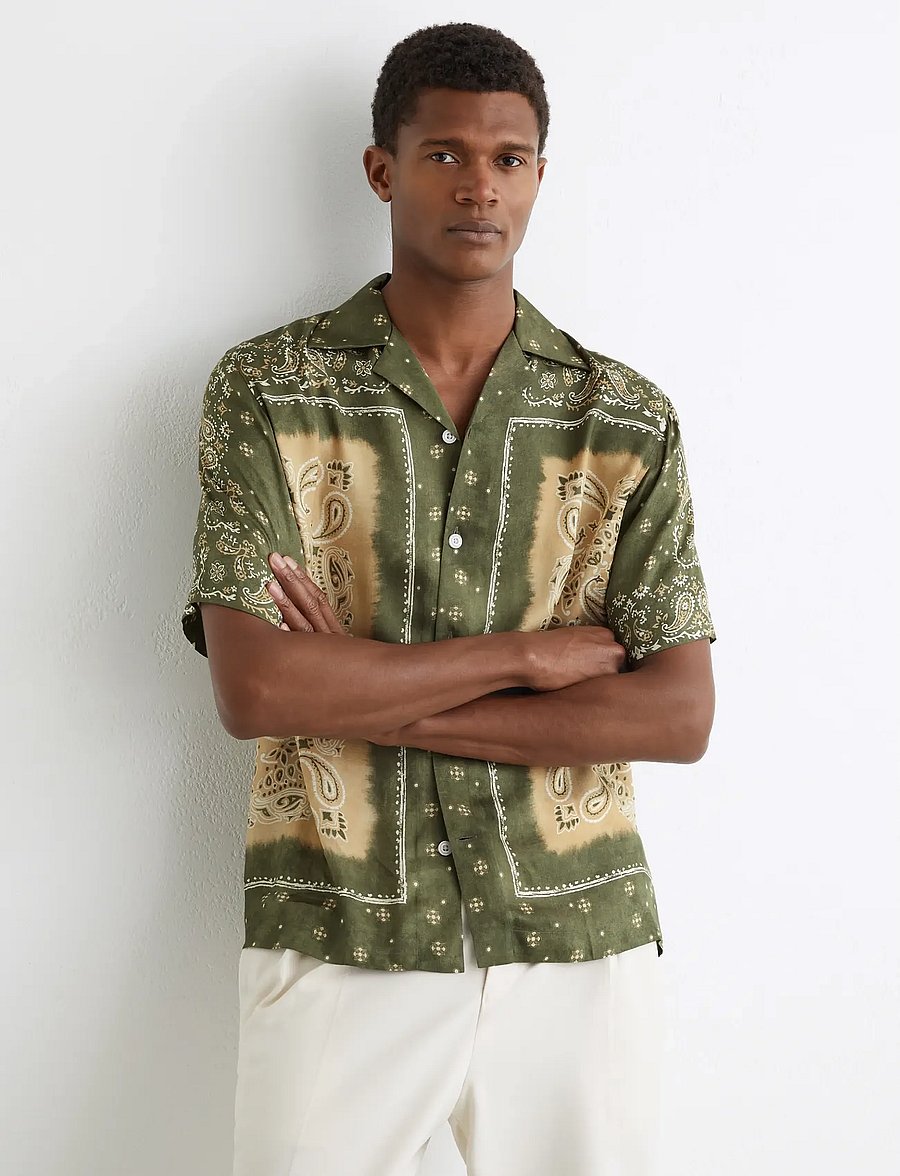 Reiss - VICENTE - basic-hemden - sage green - 0