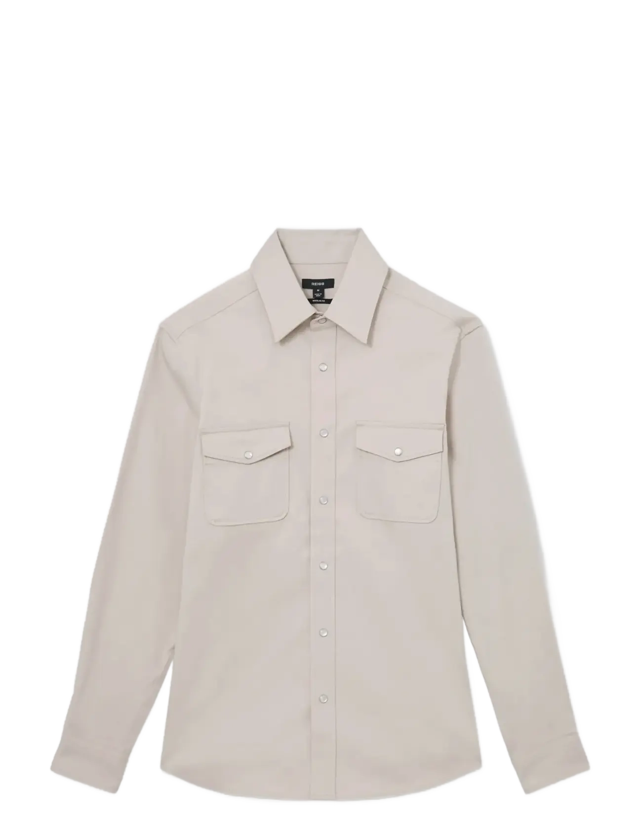 REISS Mcrae Cream - L - Herren