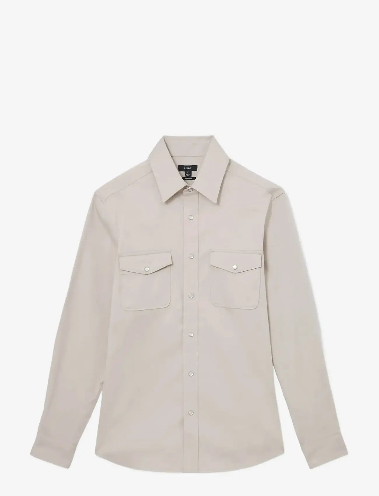 Reiss - MCRAE - basic skjortor - stone - 1