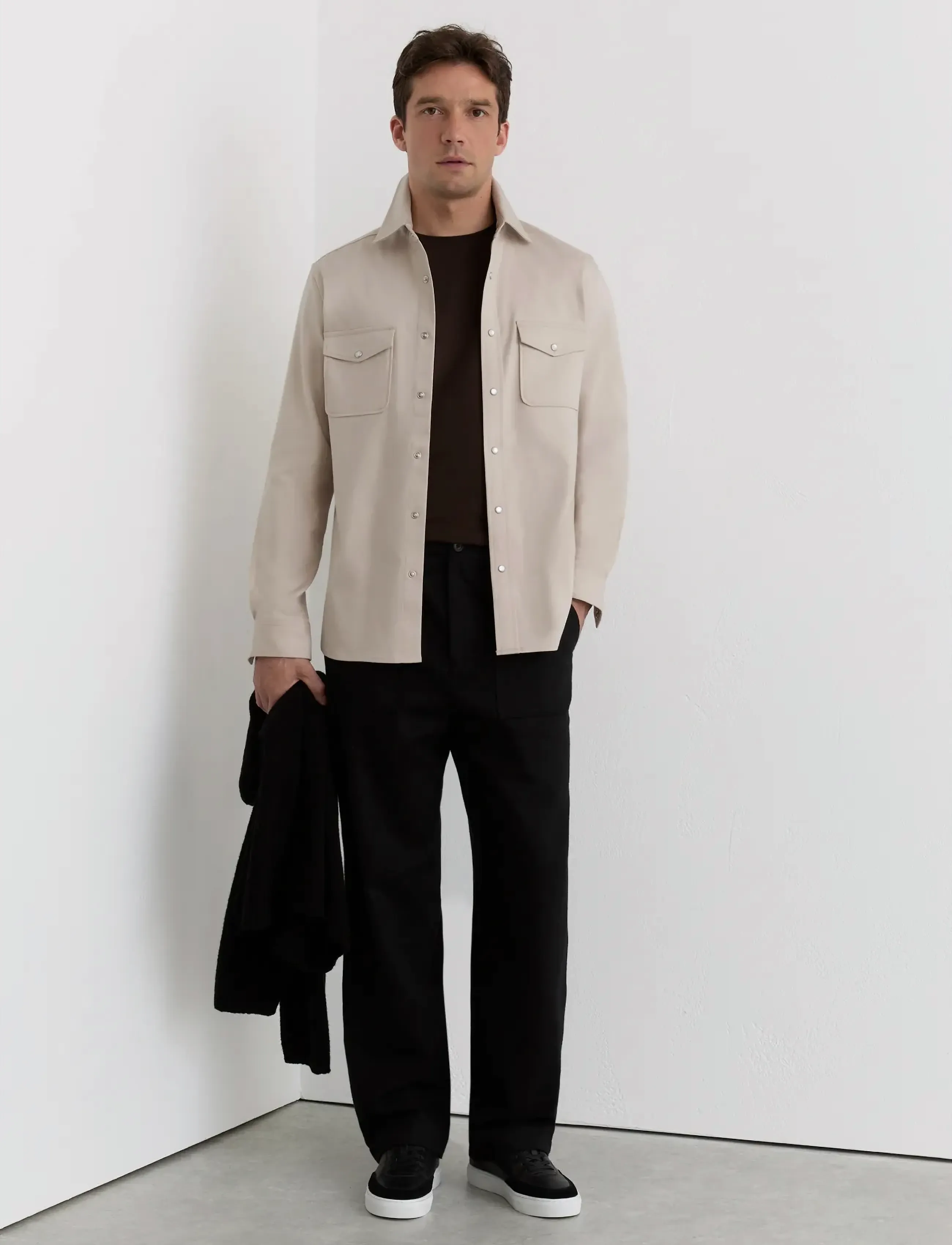 Reiss - MCRAE - casual skjorter - stone - 3