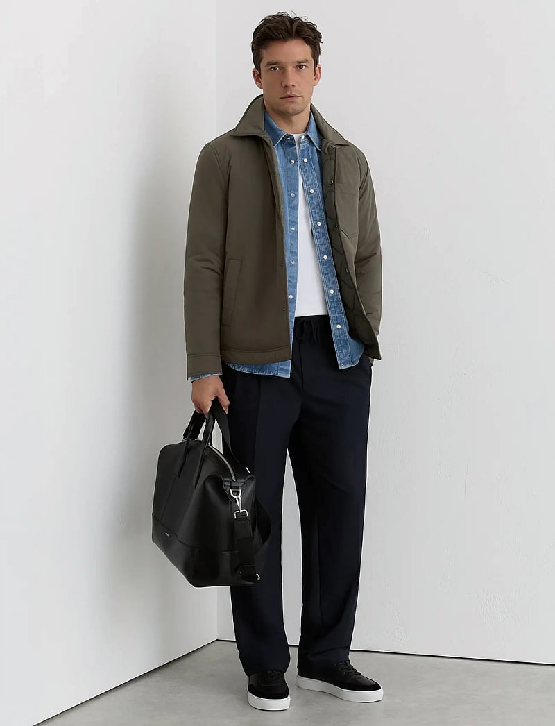 Reiss - VASEY - basic-hemden - dark green - 3