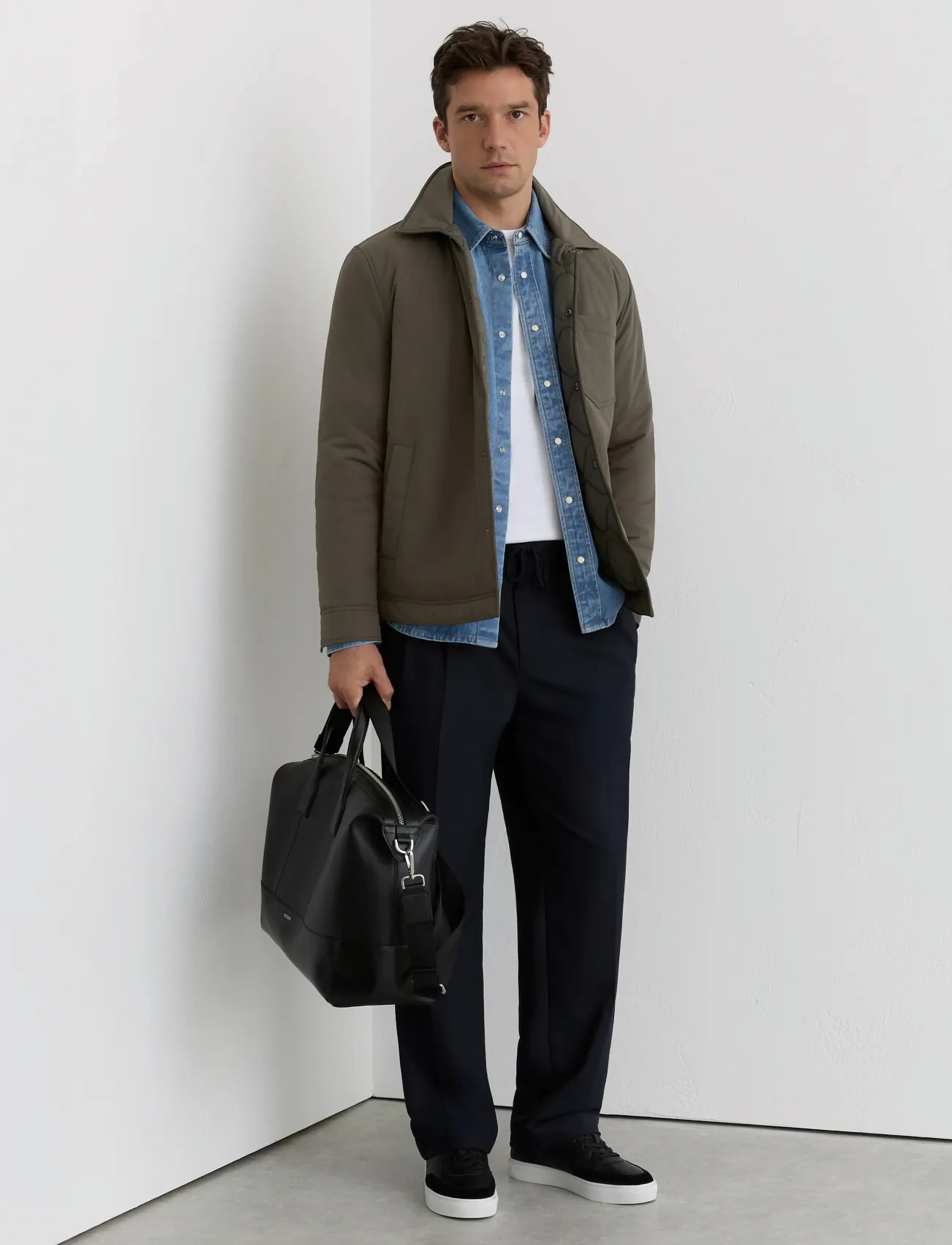 Reiss - VASEY - vabaajasärgid - dark green - 3