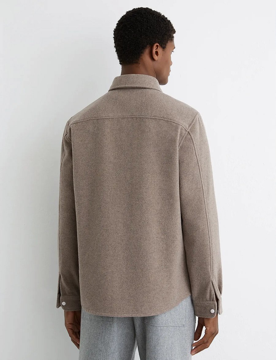 Reiss - DEMARI - uldjakker - oatmeal melange - 2