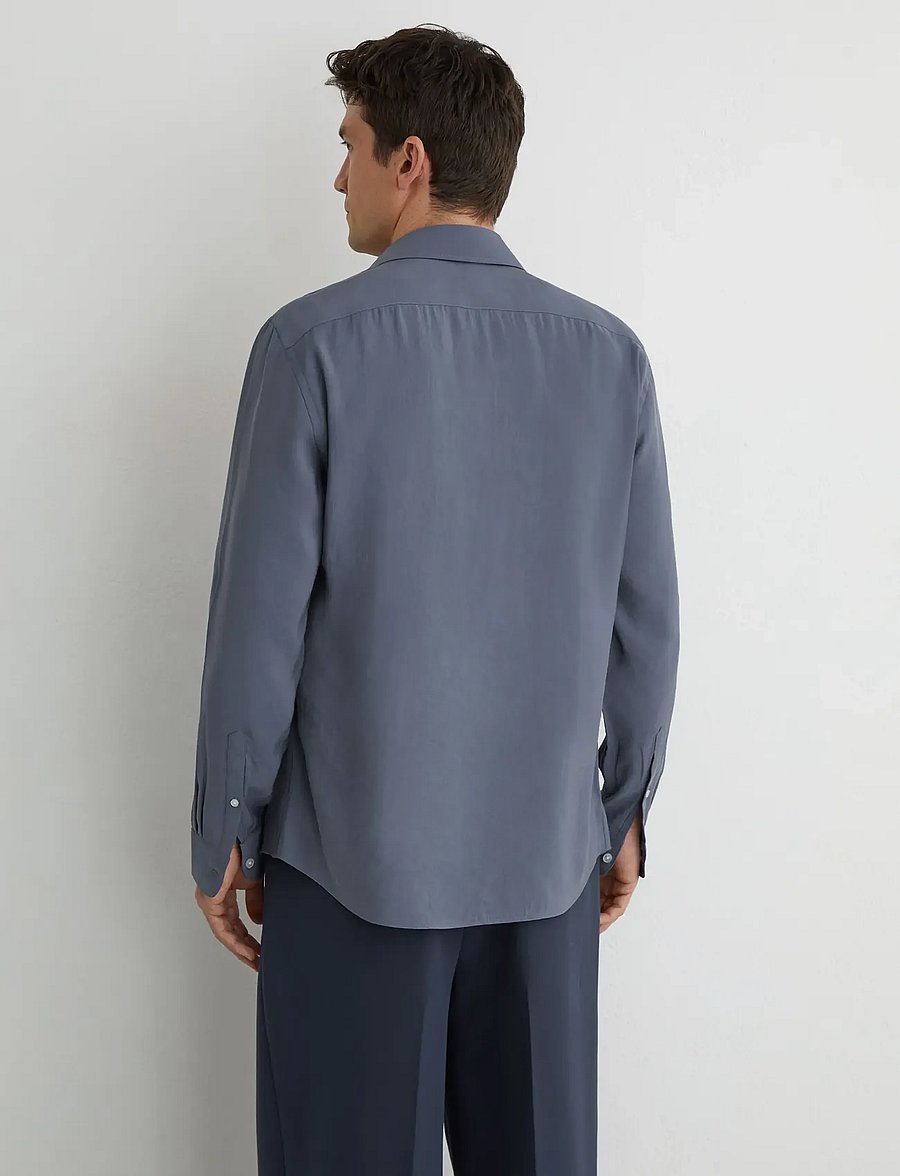 Reiss - OSCAR - basic-hemden - airforce blue - 2