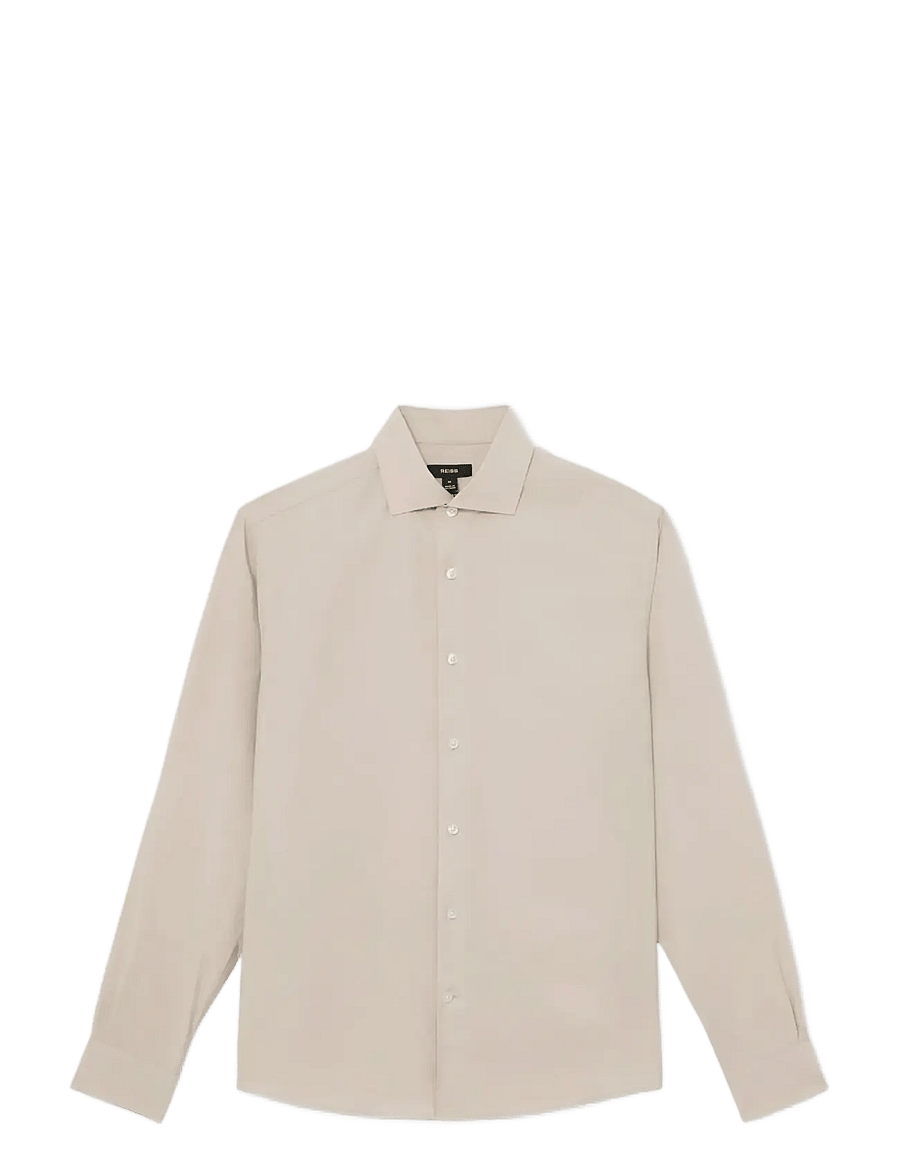 Reiss - OSCAR - basic skjorter - stone - 1