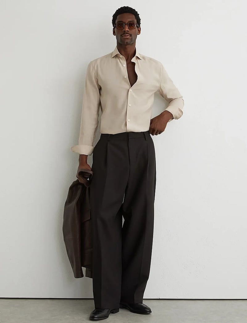 Reiss - OSCAR - basic skjorter - stone - 3