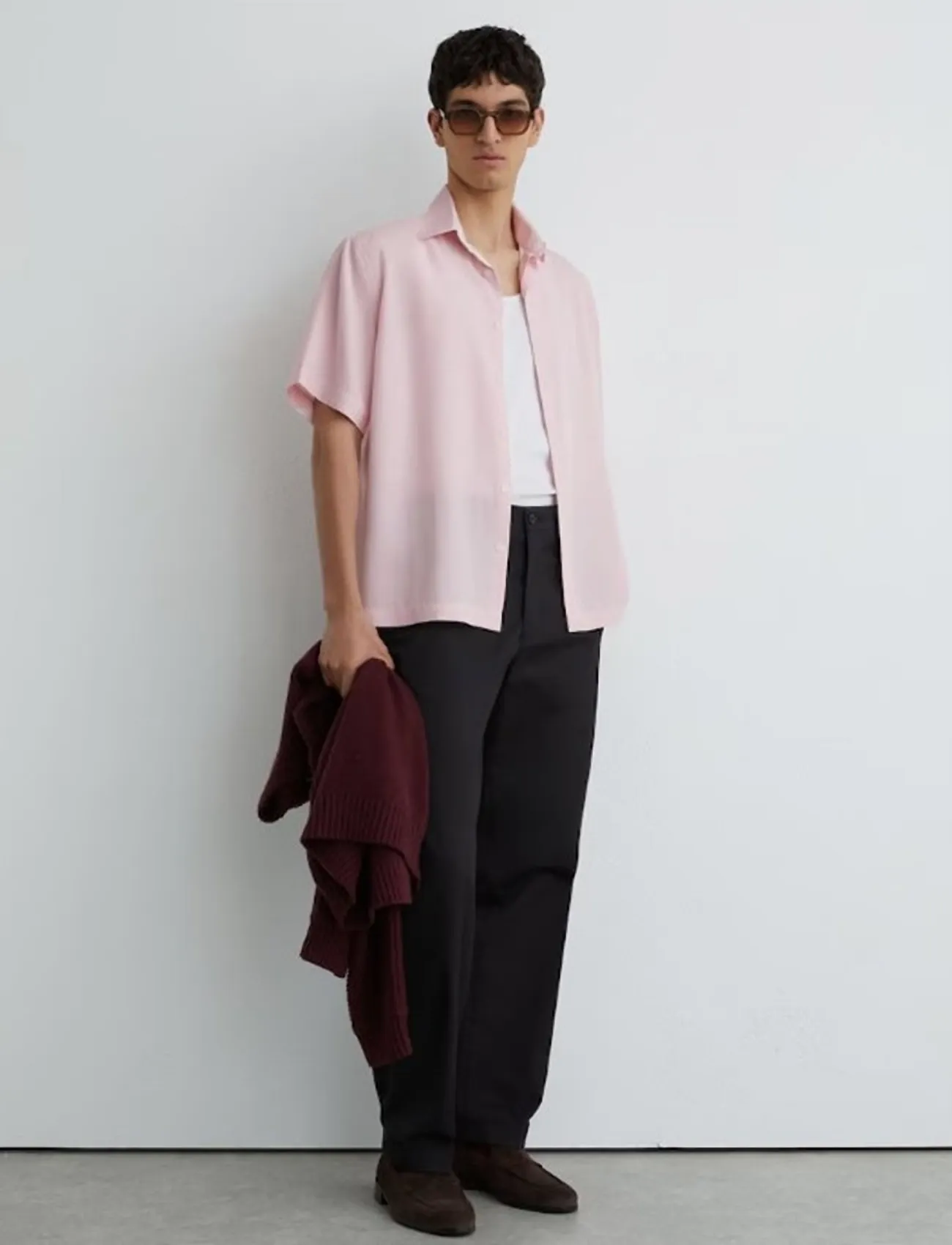 Reiss - SUPRA - basic shirts - soft pink - 4