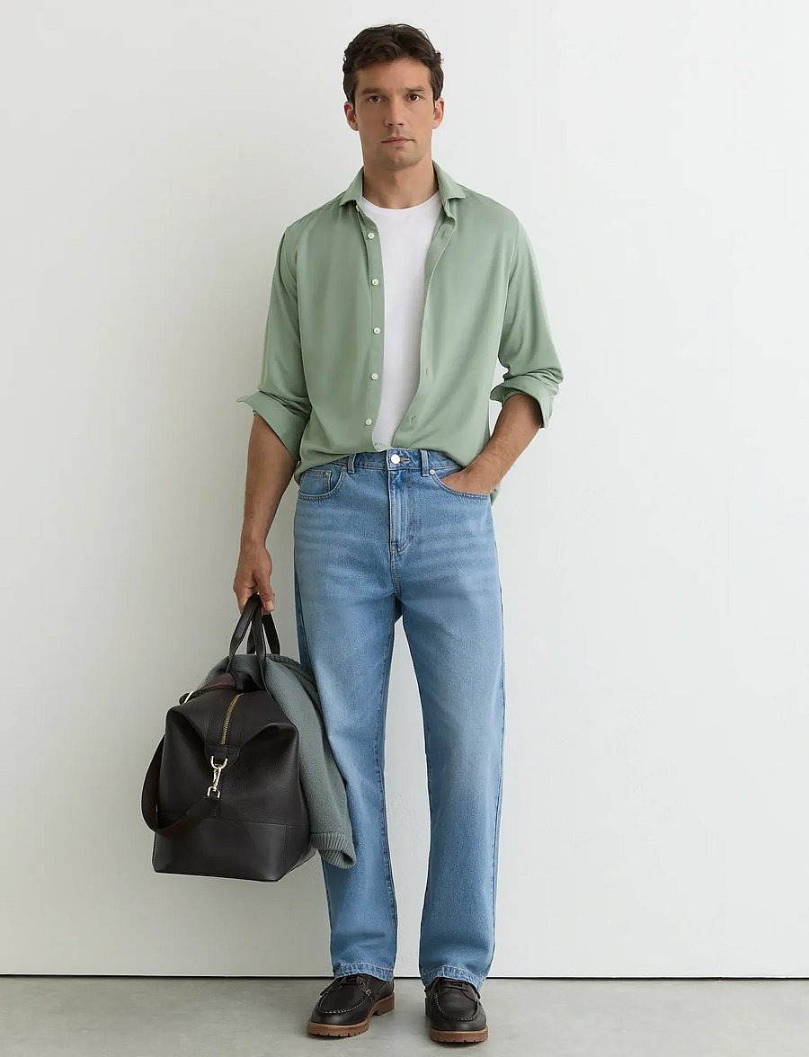 Reiss - DAVARO - tavalised t-särgid - green - 3