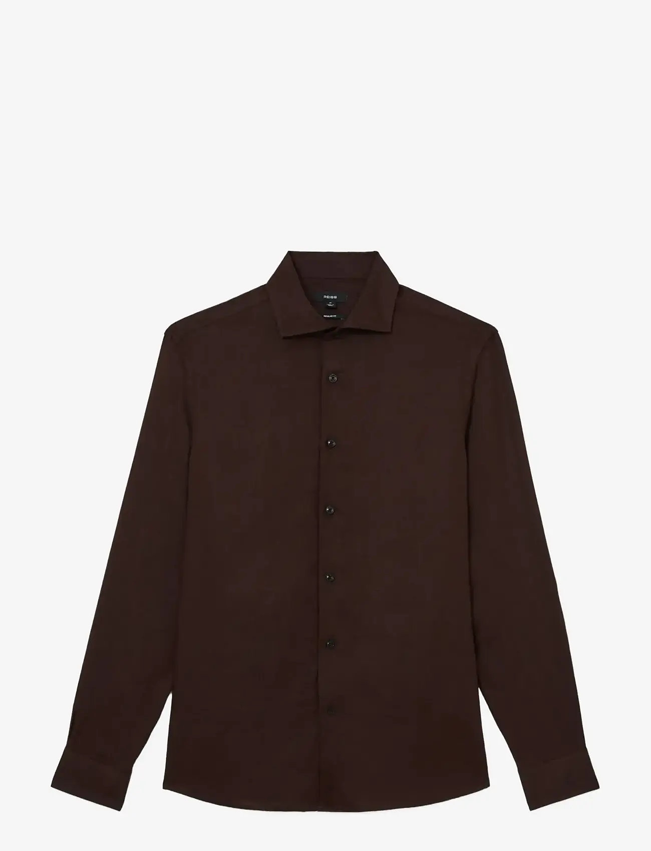 Reiss - RUBAN - basic skjorter - chocolate brown - 1