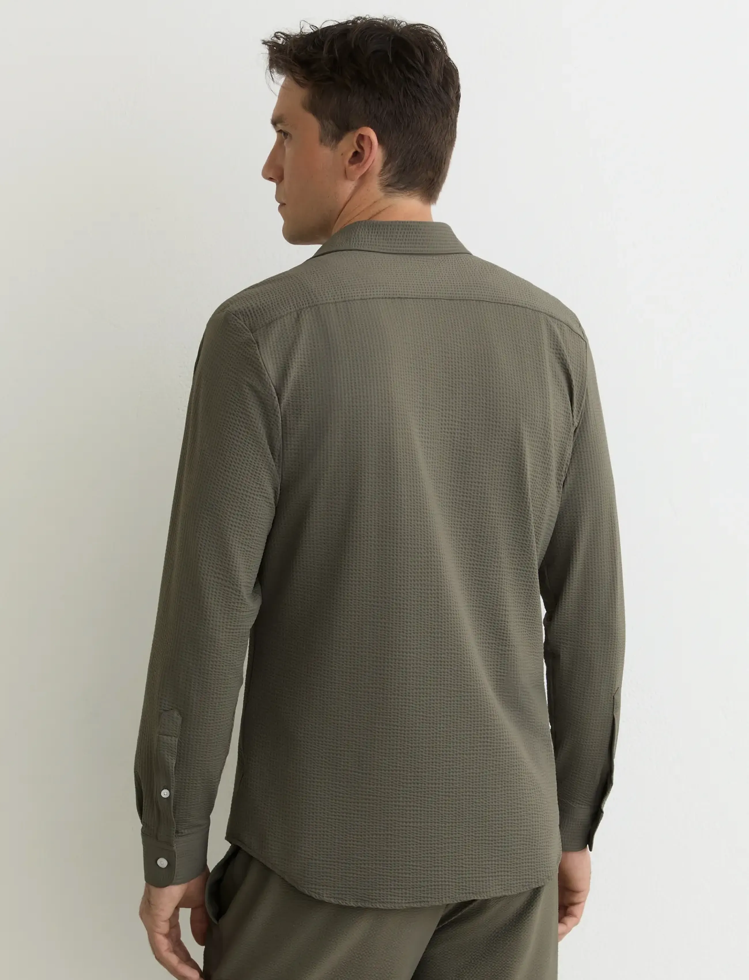 Reiss - SOLARKO - chemises basiques - dark sage green - 2