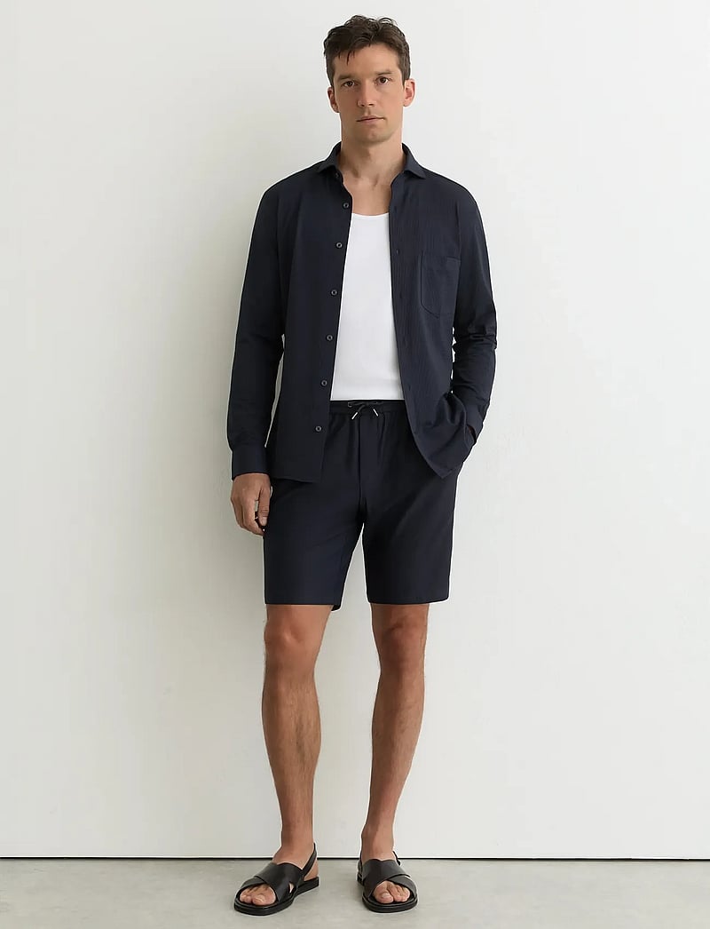 Reiss - SOLARKO - basic skjorter - navy - 3