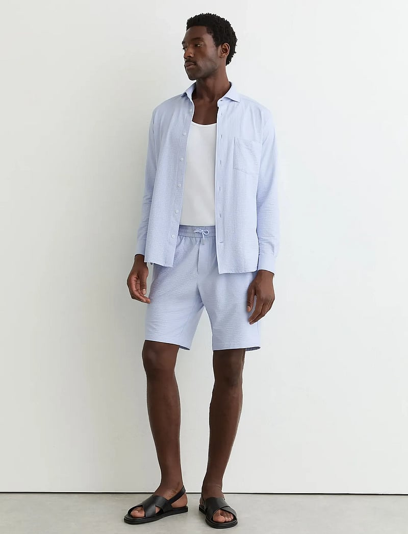 Reiss - SOLARKO - basic-hemden - soft blue - 3