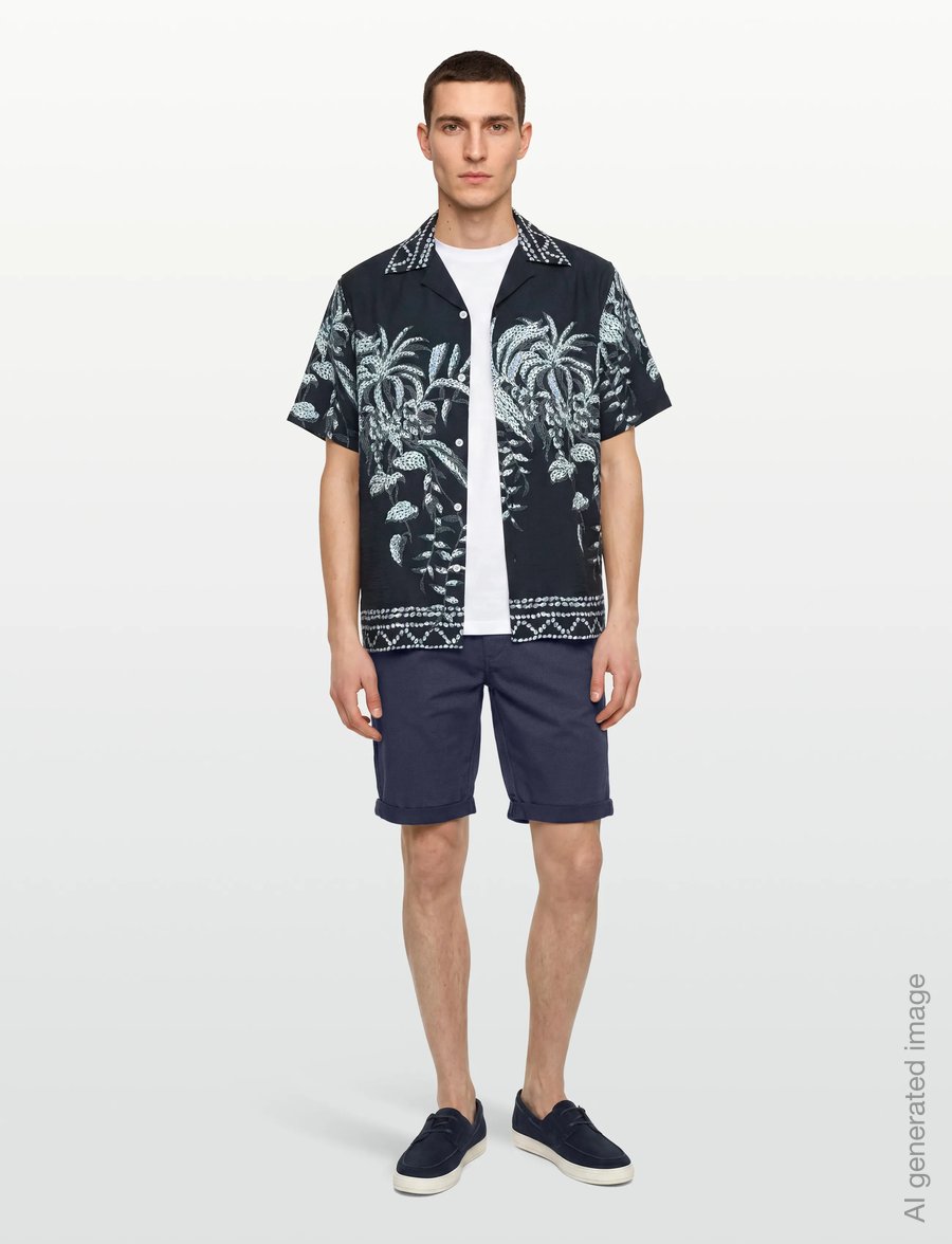 Reiss - CAMINO - basic skjorter - navy - 0