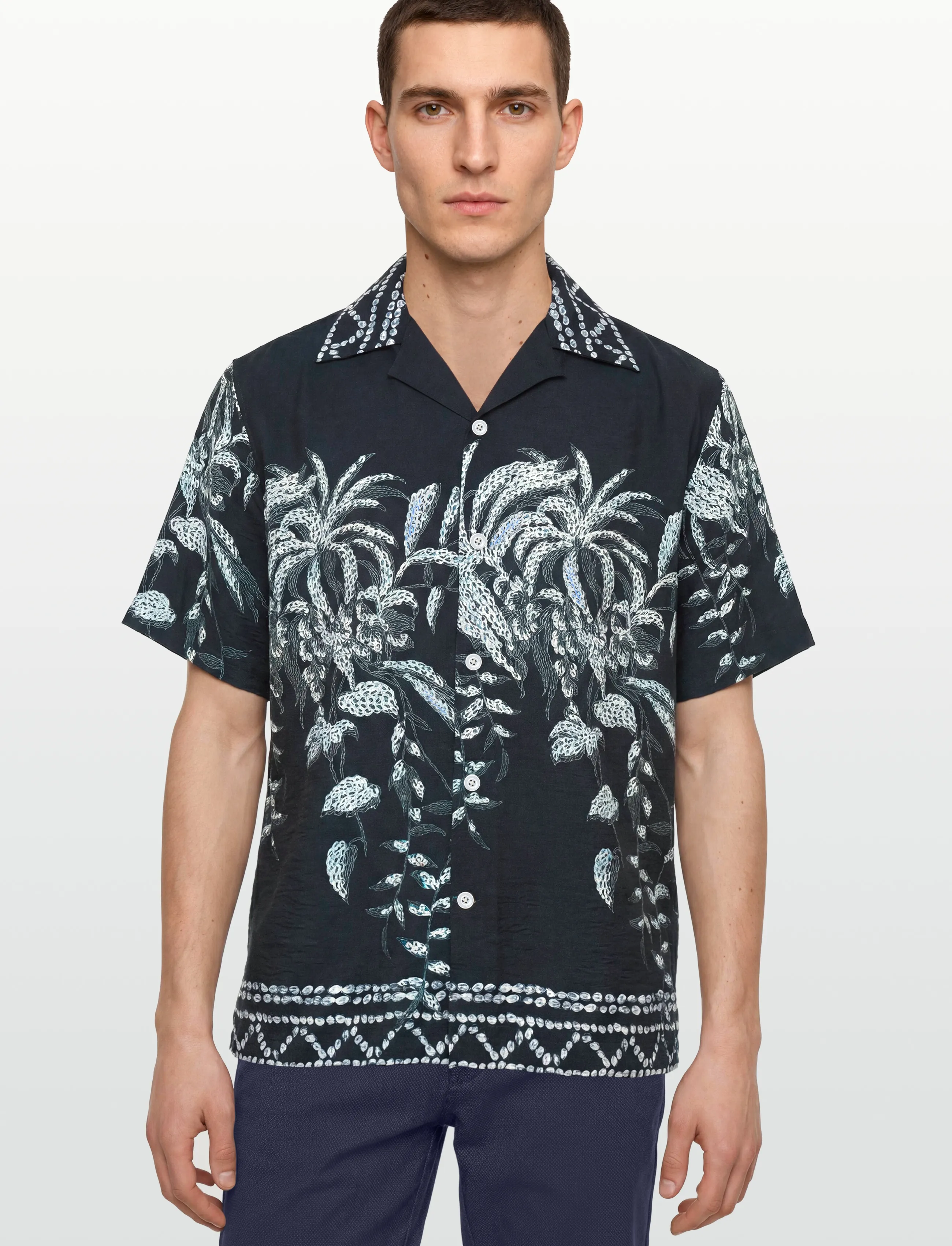 Reiss - CAMINO - basic shirts - navy - 3