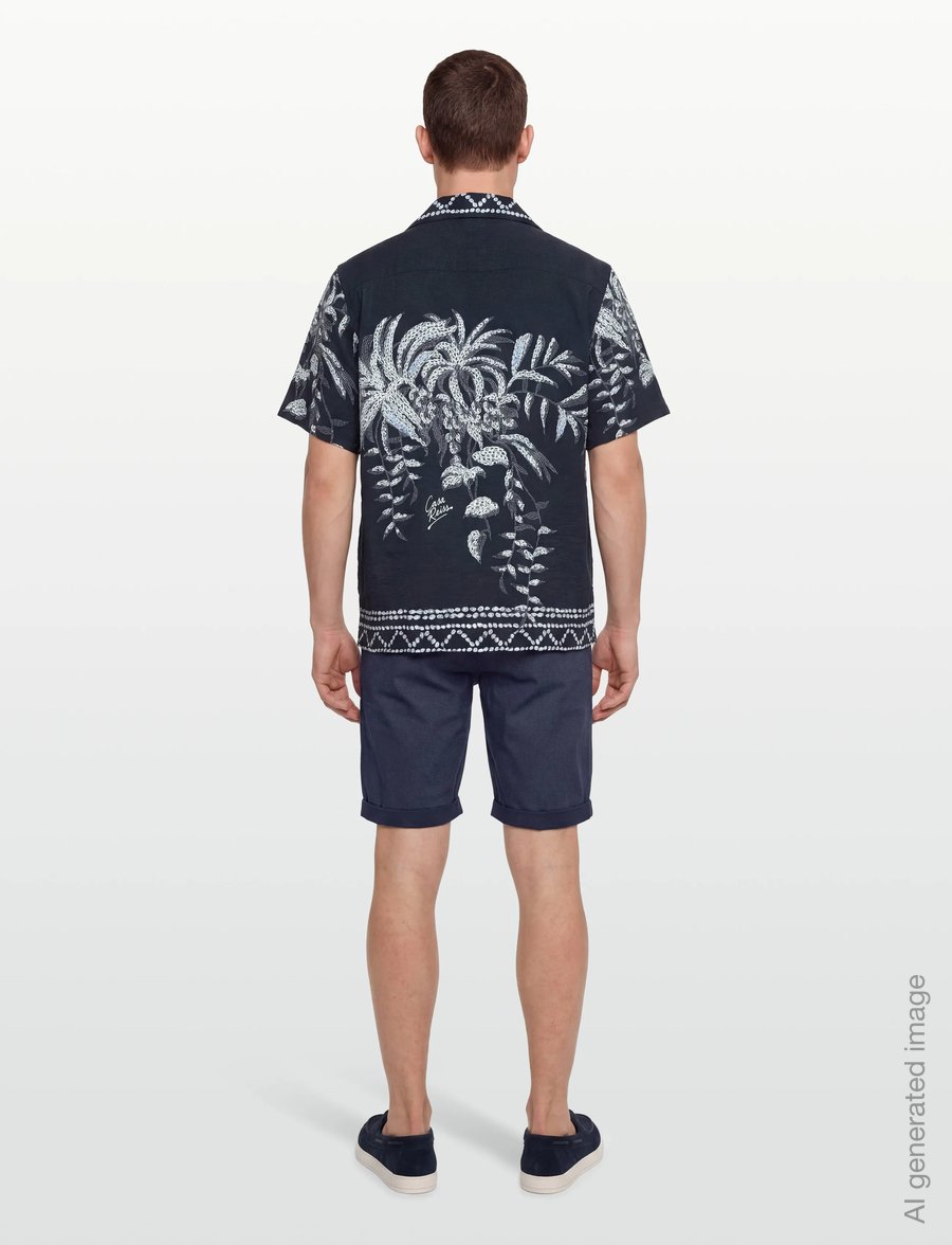 Reiss - CAMINO - basic skjorter - navy - 4