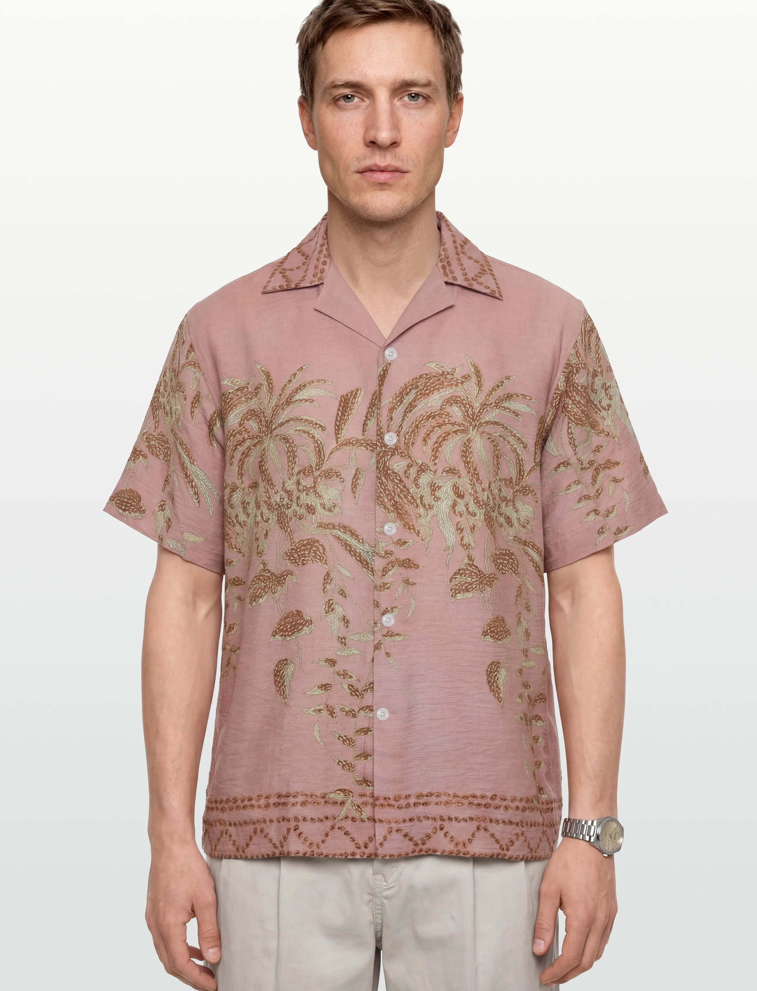 Reiss - CAMINO - basic-hemden - pink - 3