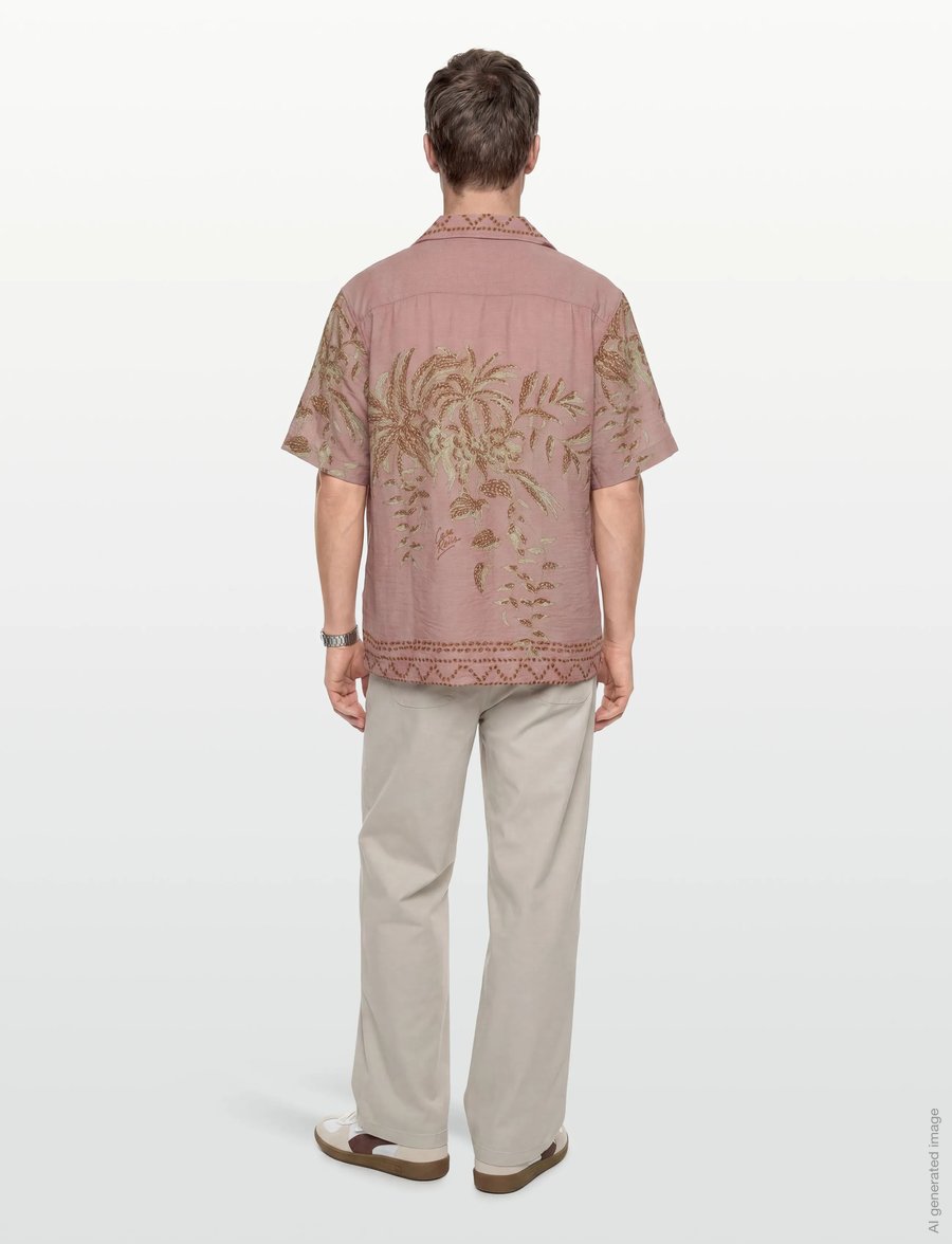 Reiss - CAMINO - basic-hemden - pink - 4