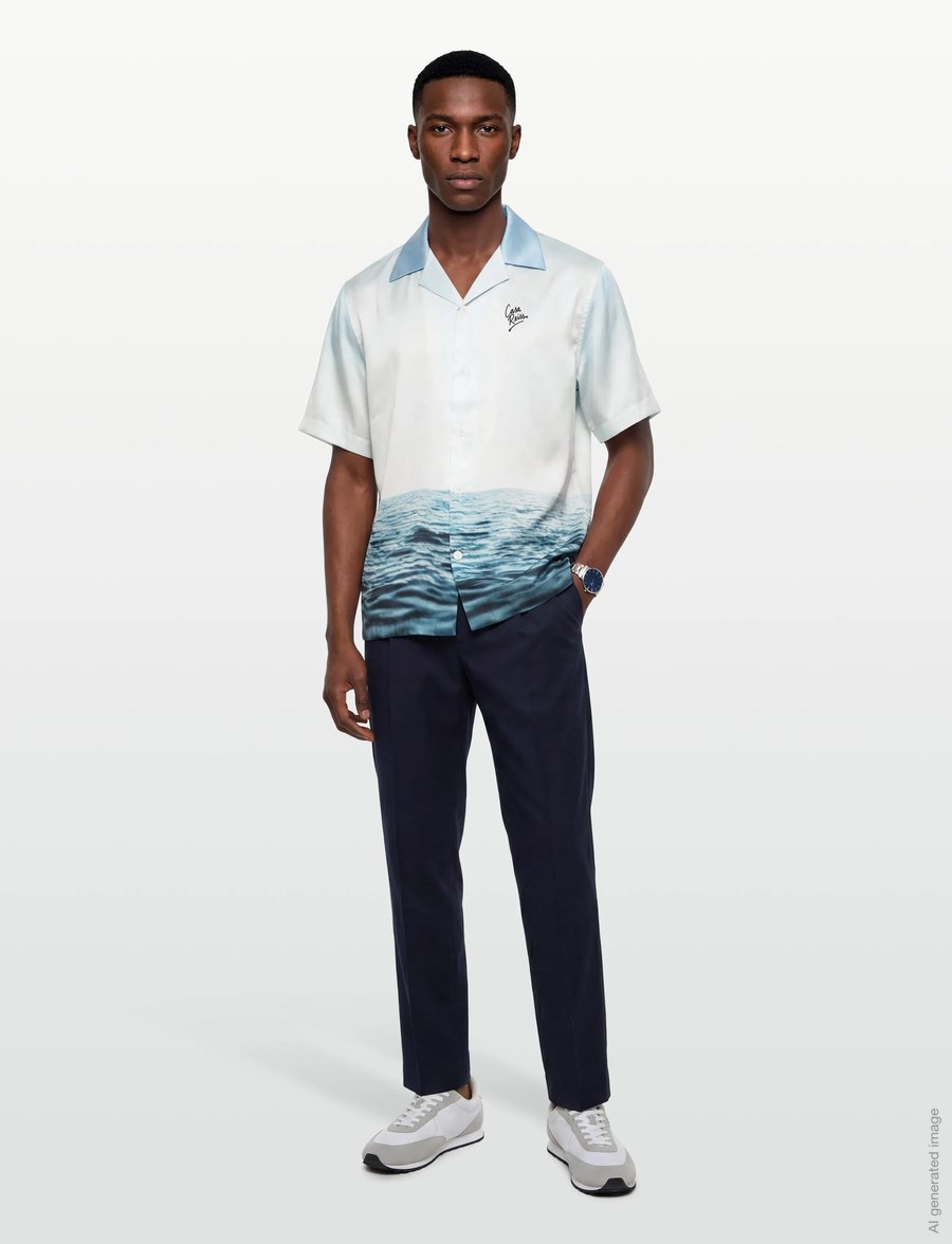 Reiss - DIVE - basic-hemden - soft blue - 0