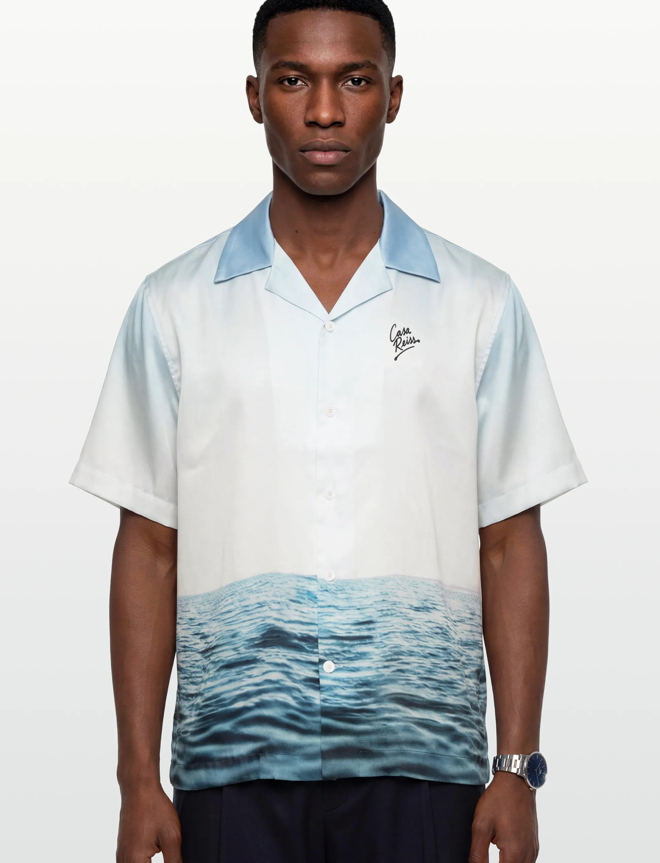 Reiss - DIVE - basic-hemden - soft blue - 3