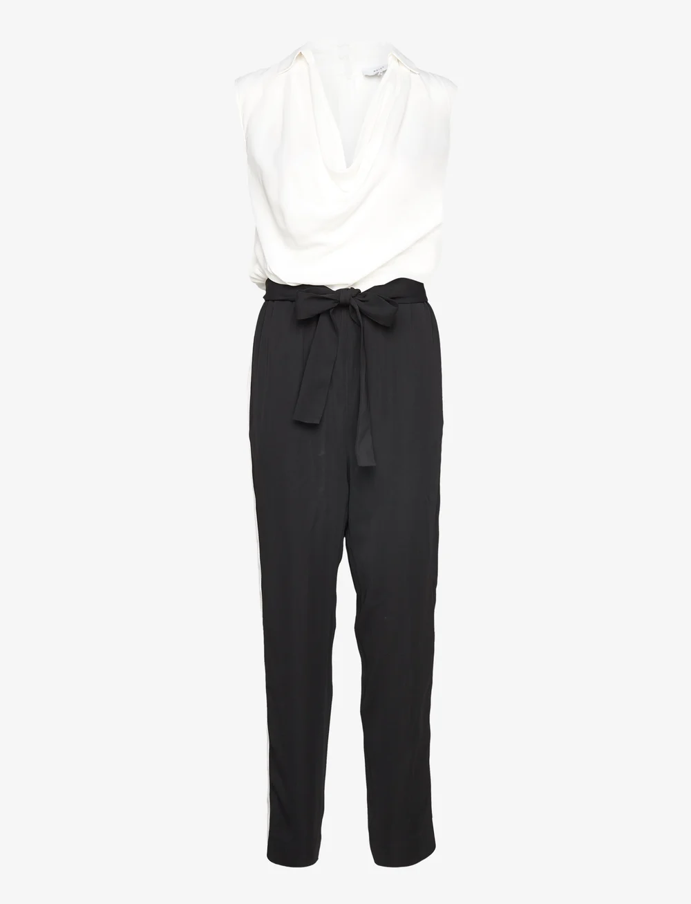 Reiss black and white top jumpsuit
