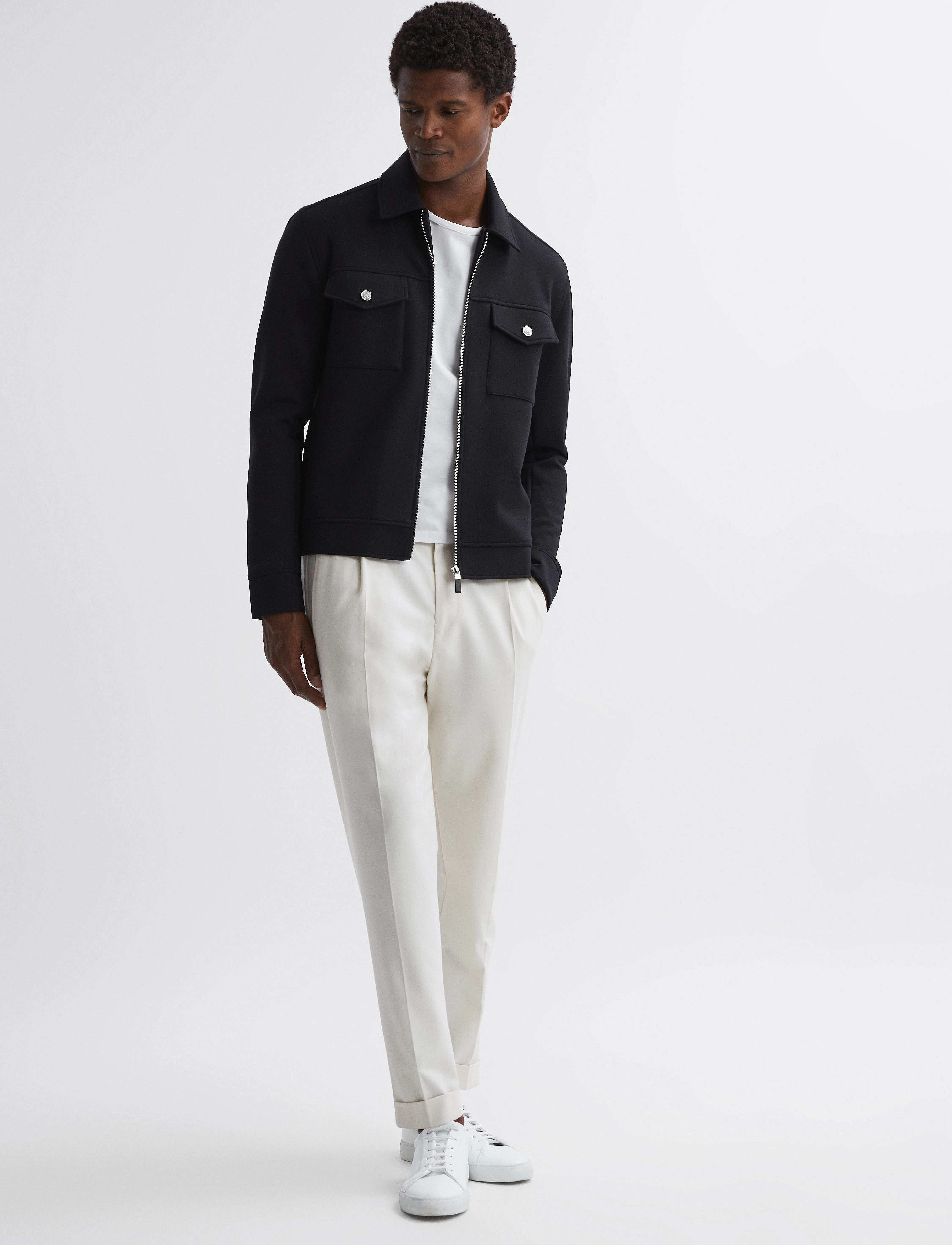 Reiss - MEDINA - navy - 4