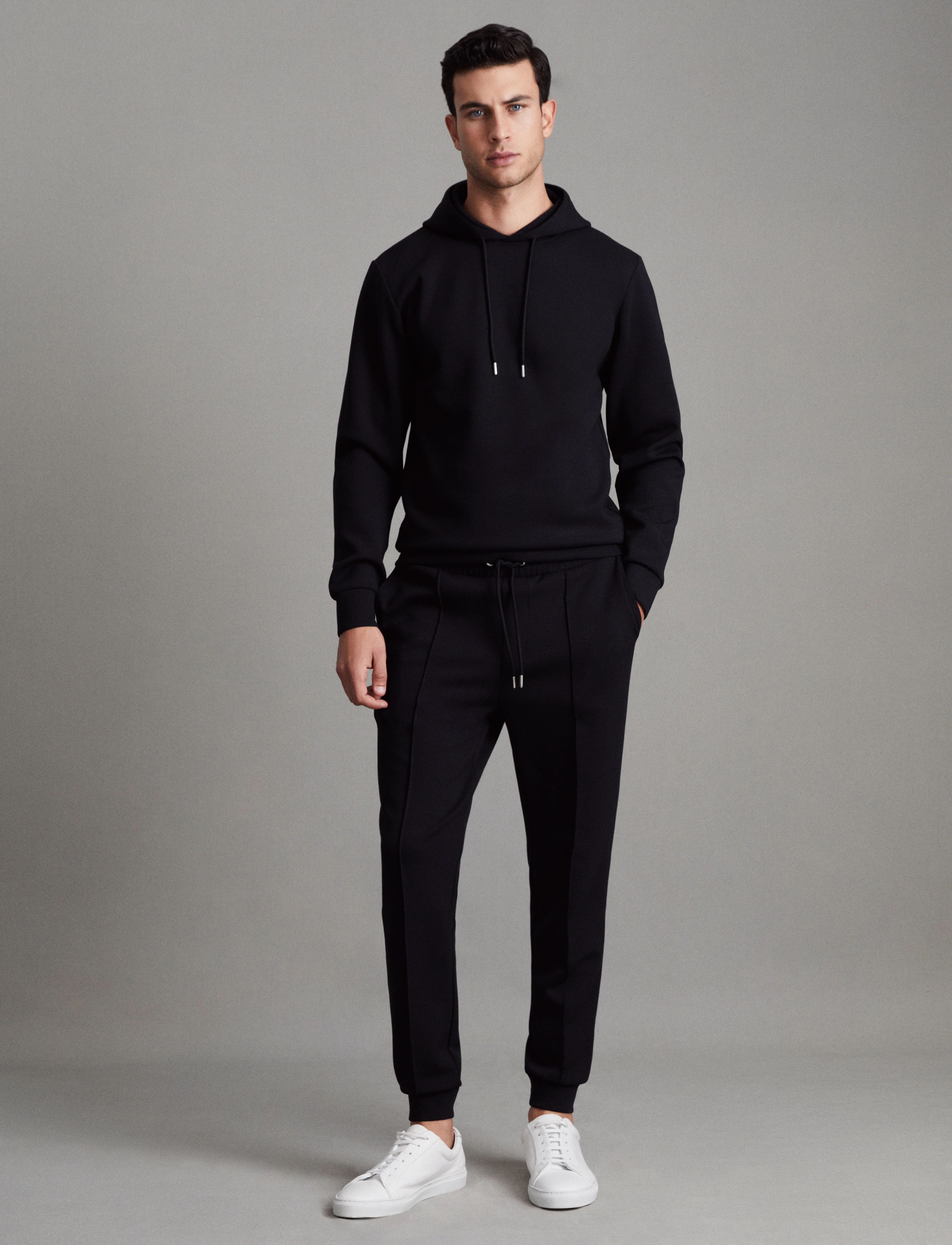 Reiss - PREMIER - dressipüksid - navy blue - 4