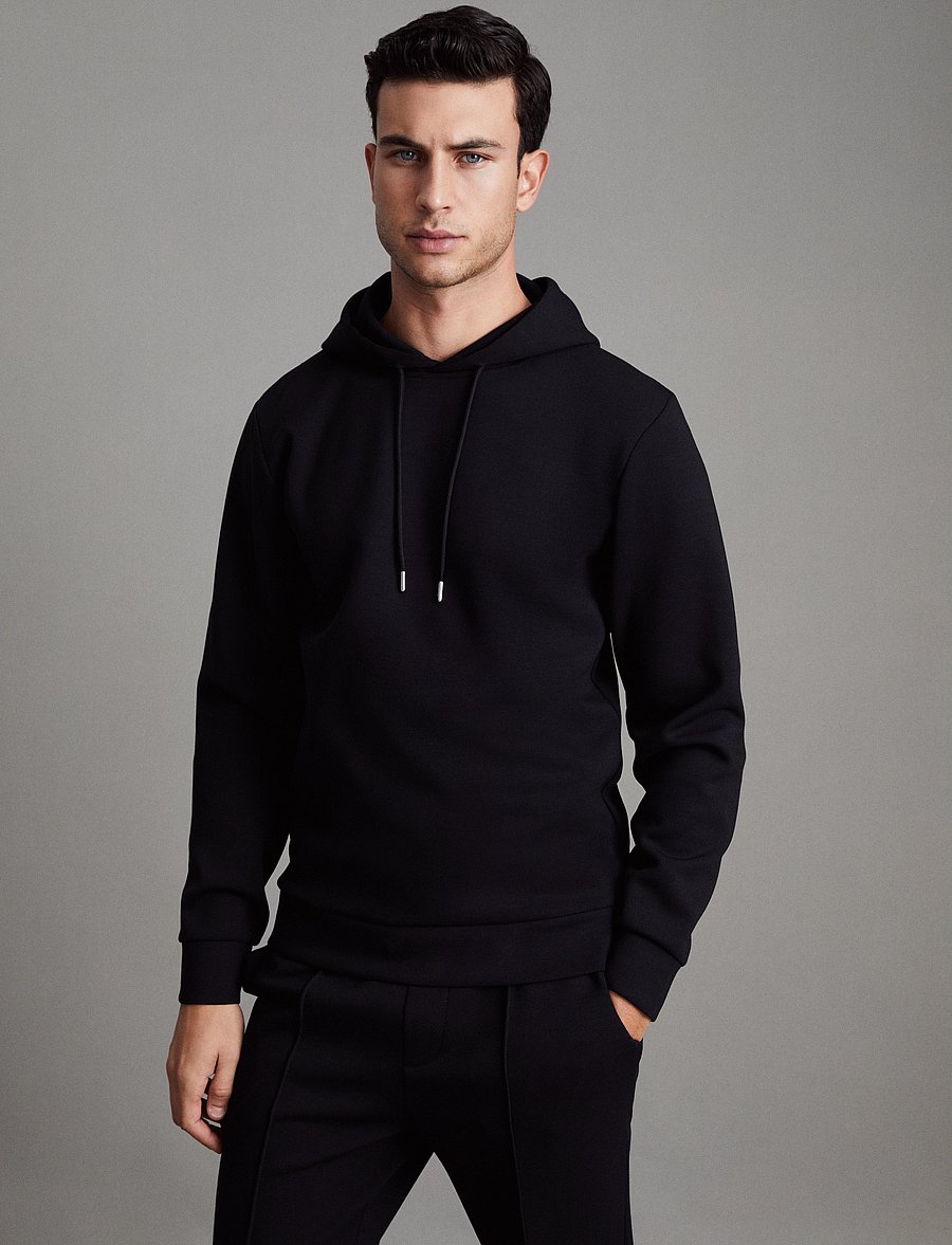 Reiss - FABIEN - kapuzenpullover - navy blue - 0