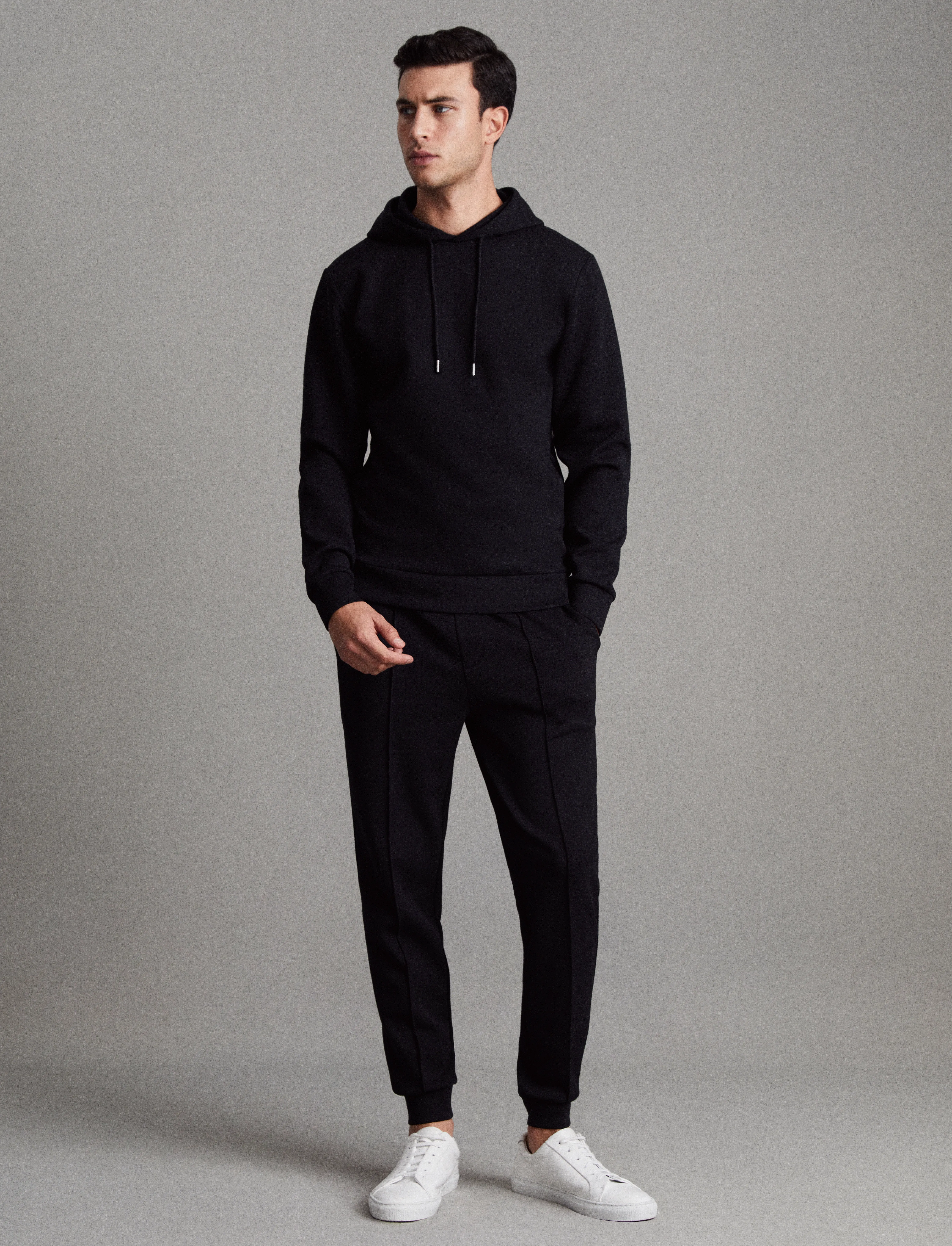 Reiss - FABIEN - hoodies - navy blue - 4