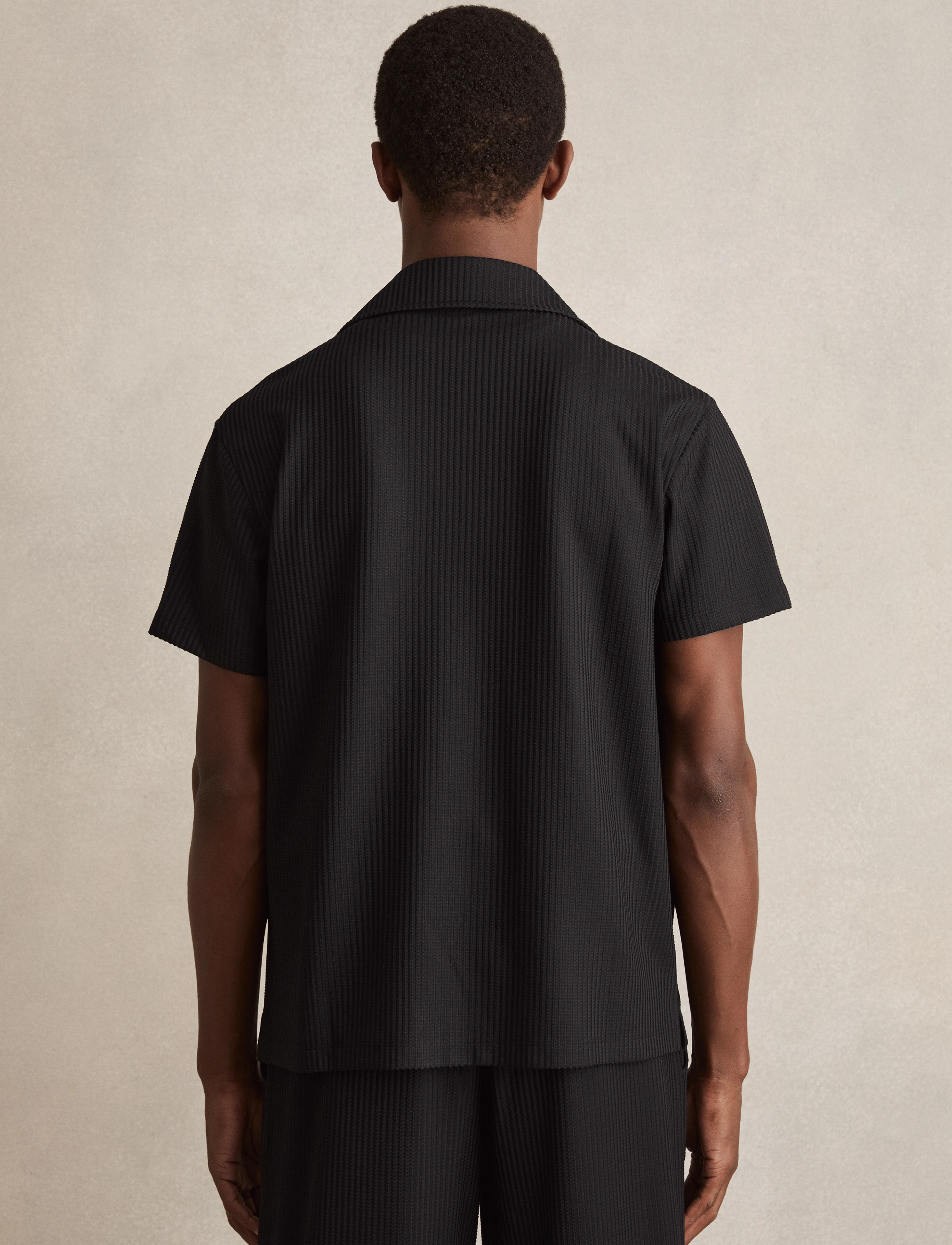 Reiss - WARWICK - kurzarmhemden - black - 3