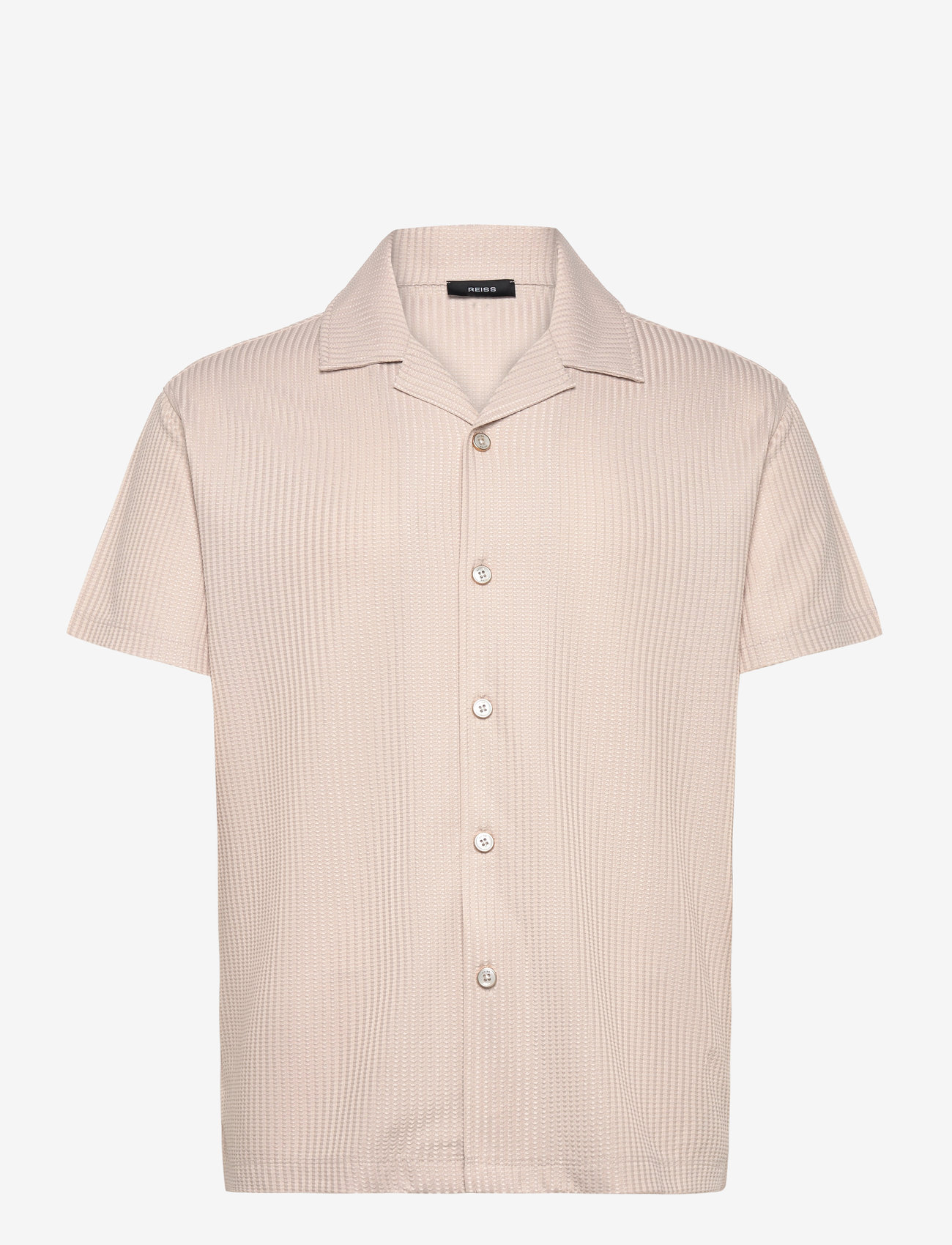 Reiss - WARWICK - kurzarmhemden - champagne - 0