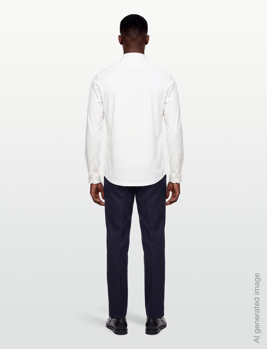 Reiss - DUKE - basic-hemden - ecru - 4