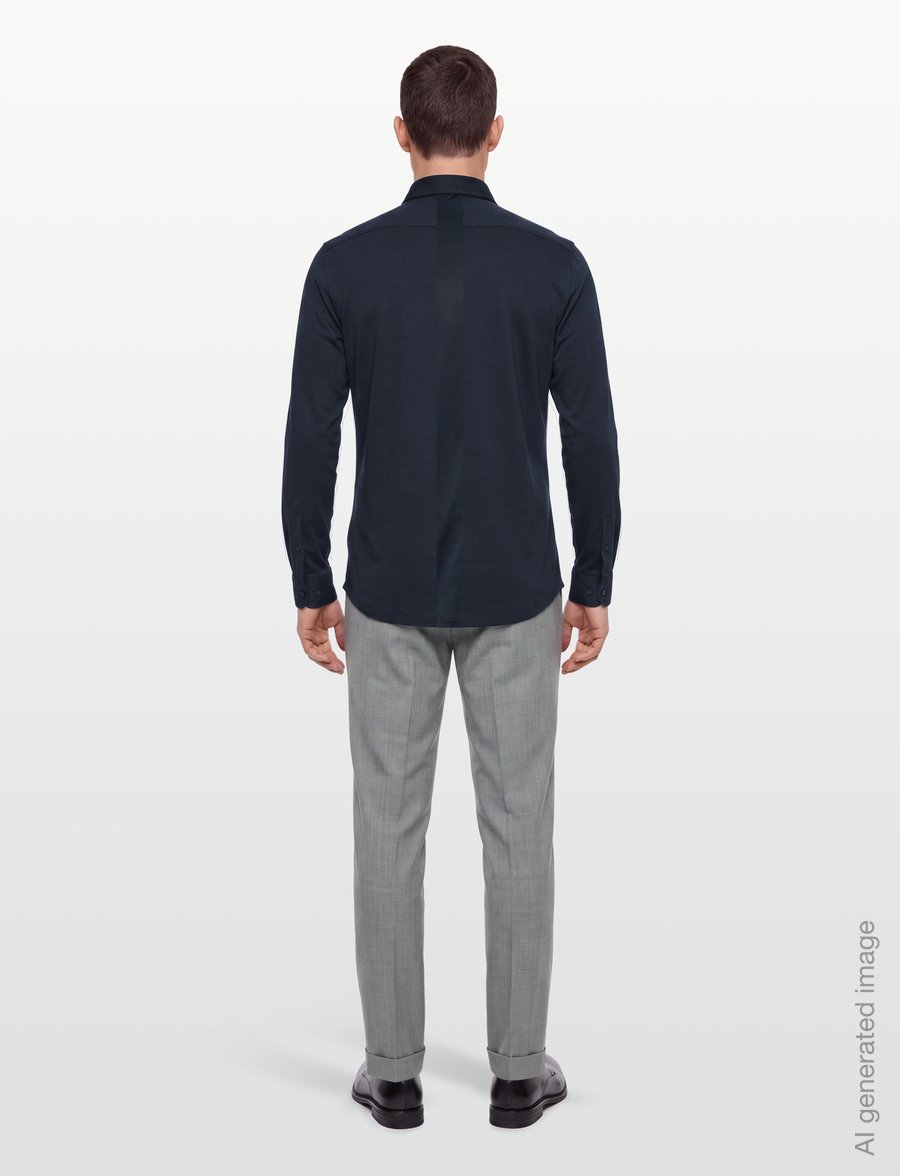 Reiss - DUKE - basic-hemden - navy - 4