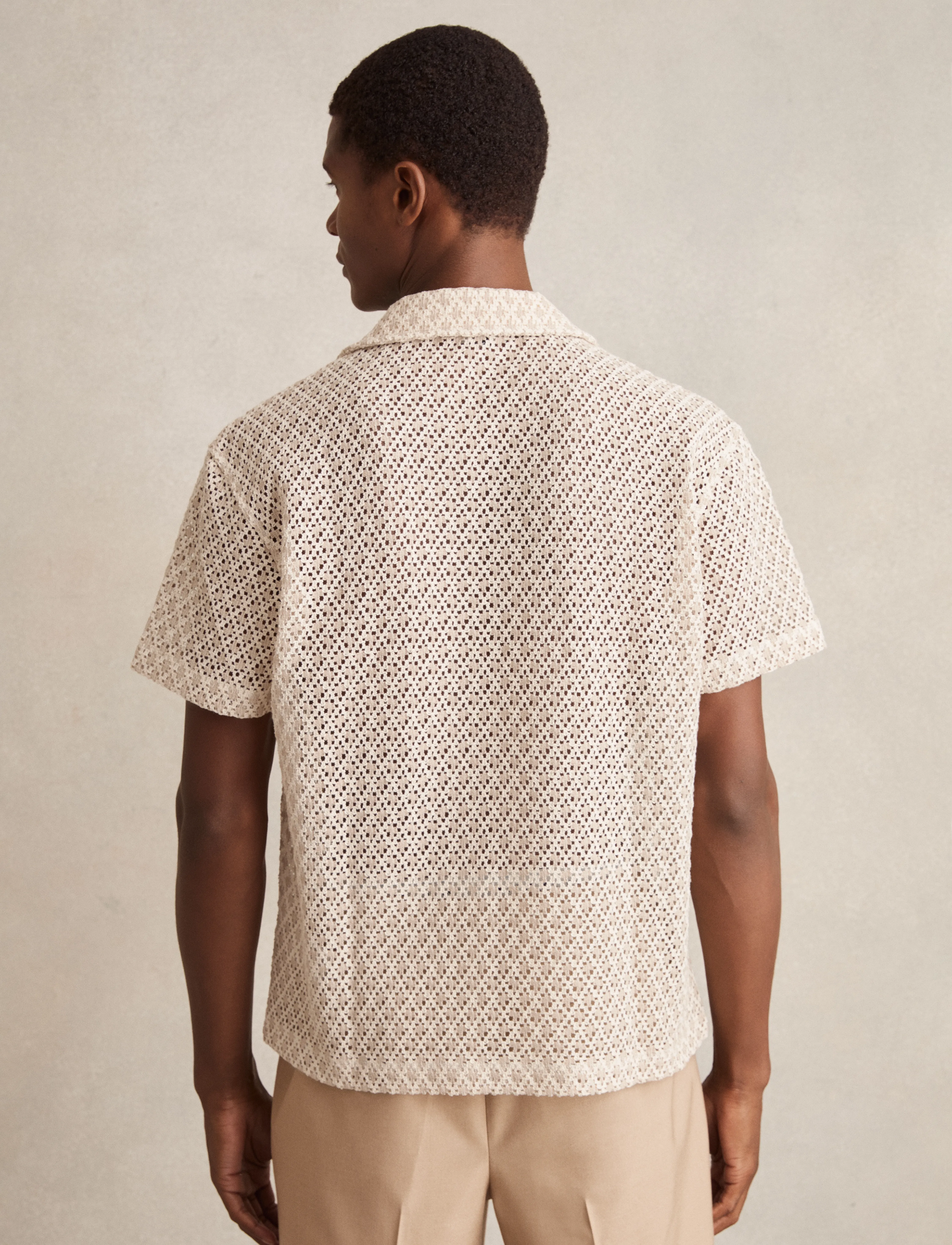 Reiss - STERLING - herren - oatmeal - 3