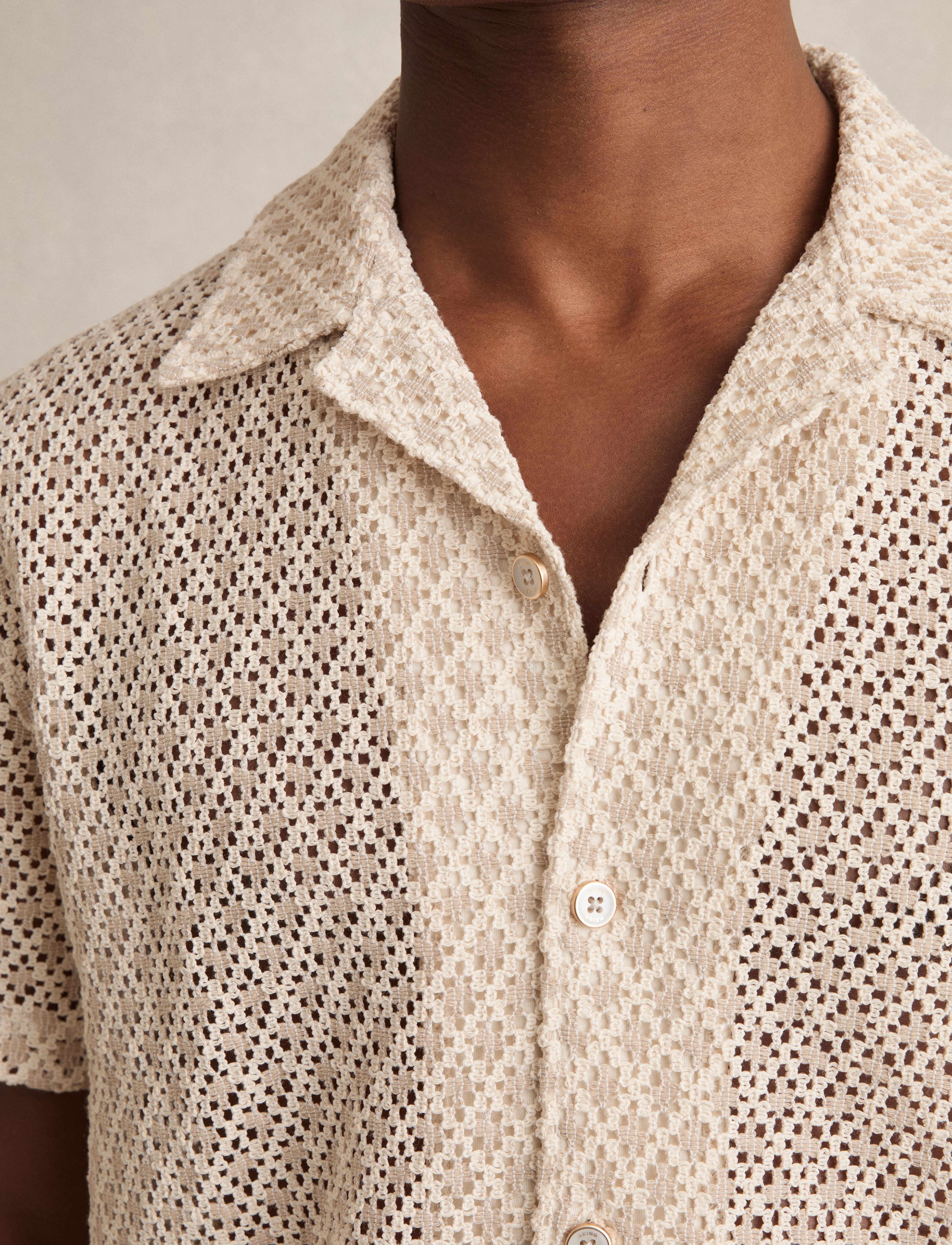 Reiss - STERLING - herren - oatmeal - 4