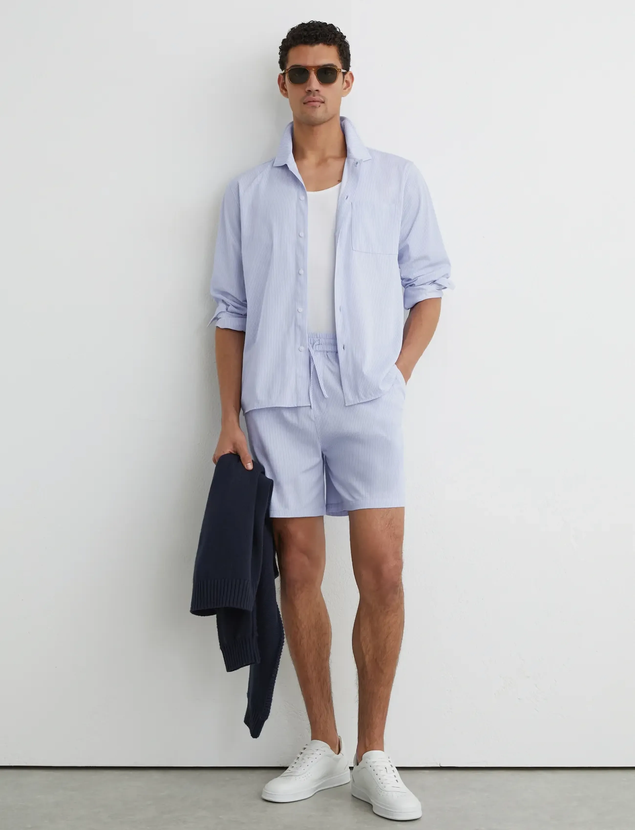 Reiss - ARLOTT - casual shorts - soft blue - 3