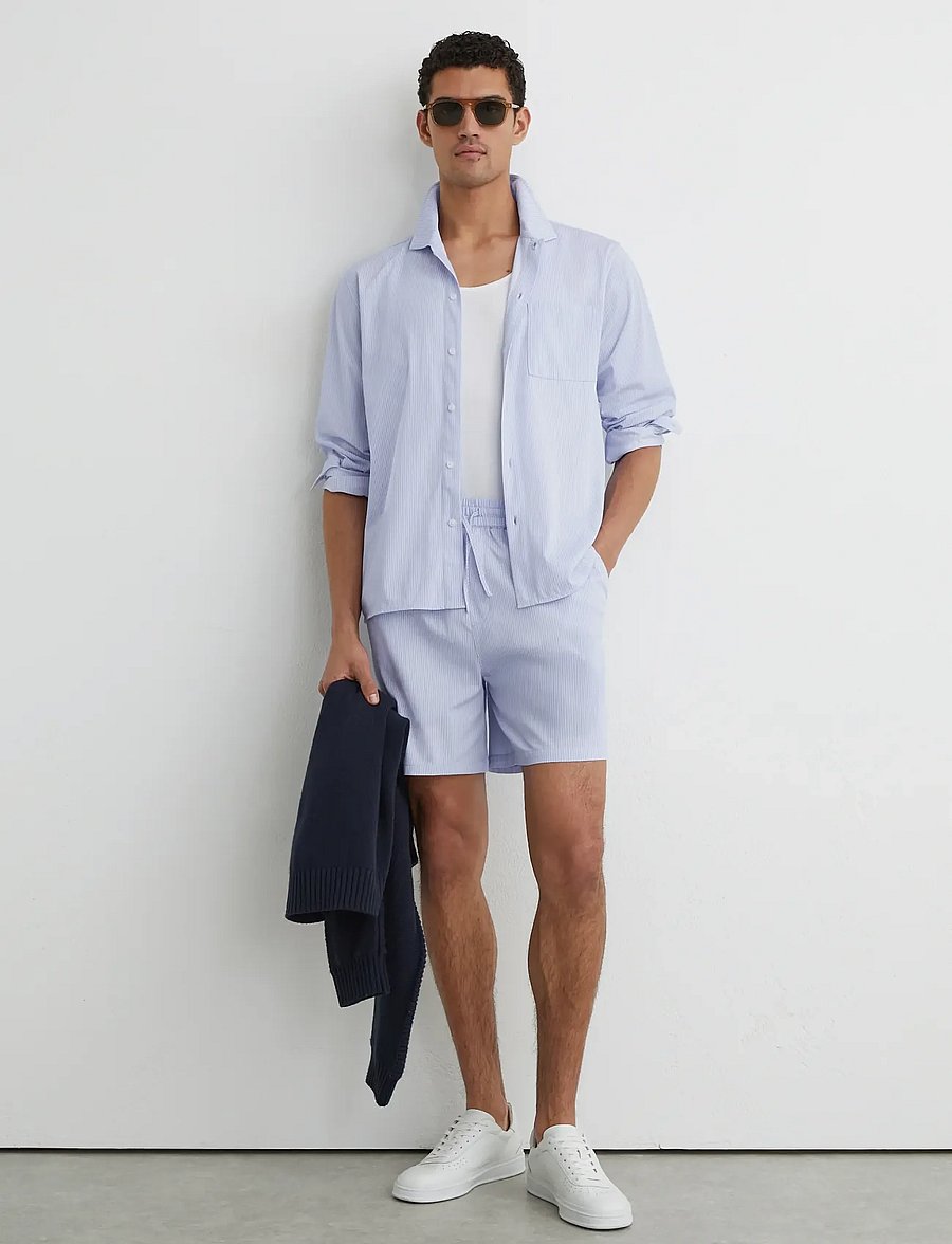 Reiss - ARLOTT - casual shorts - soft blue - 3