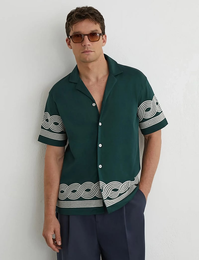 Reiss - ARDEN - basic skjorter - dark green - 0
