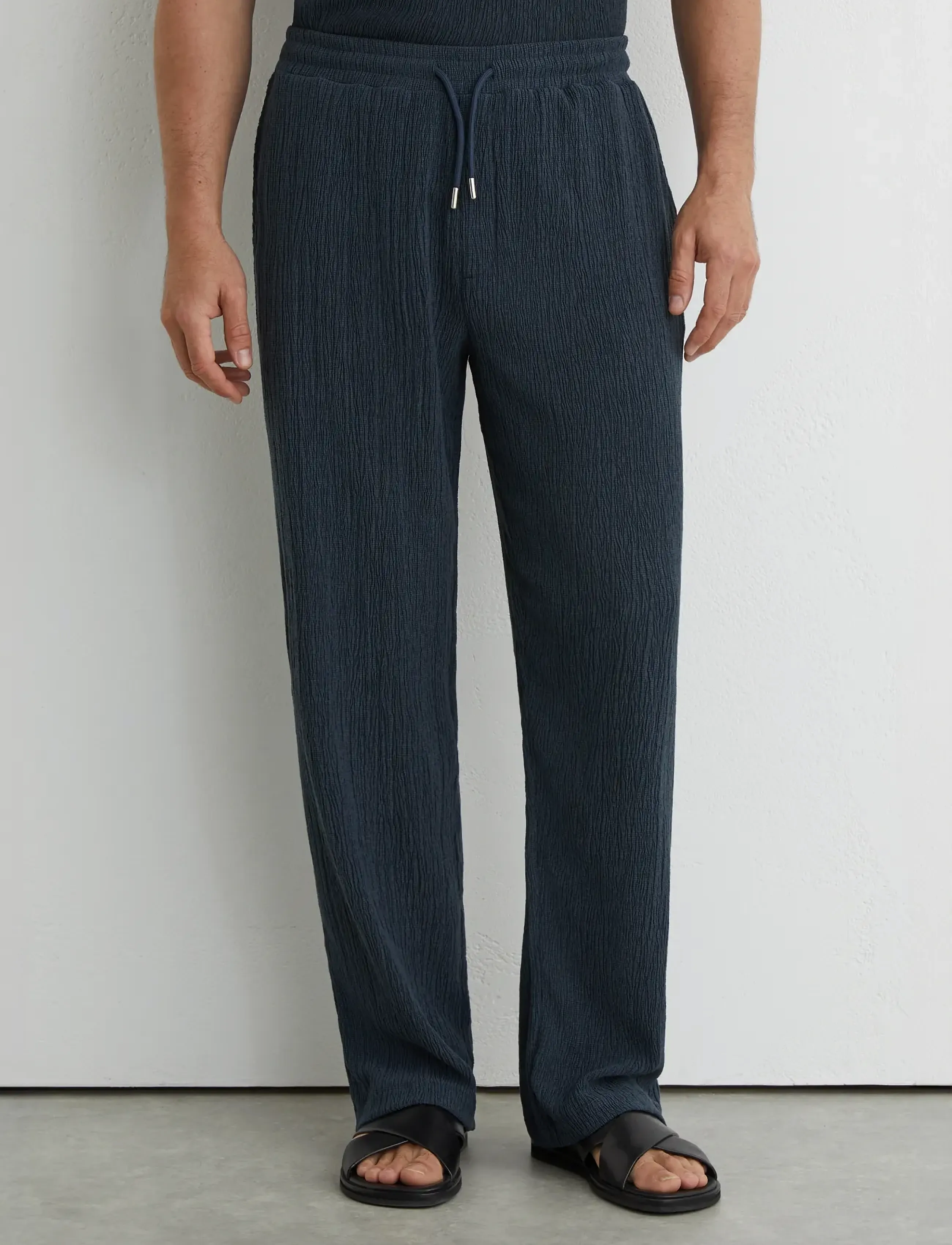 Reiss Carver, S, Trousers, Marineblau - Casual, Männerswear