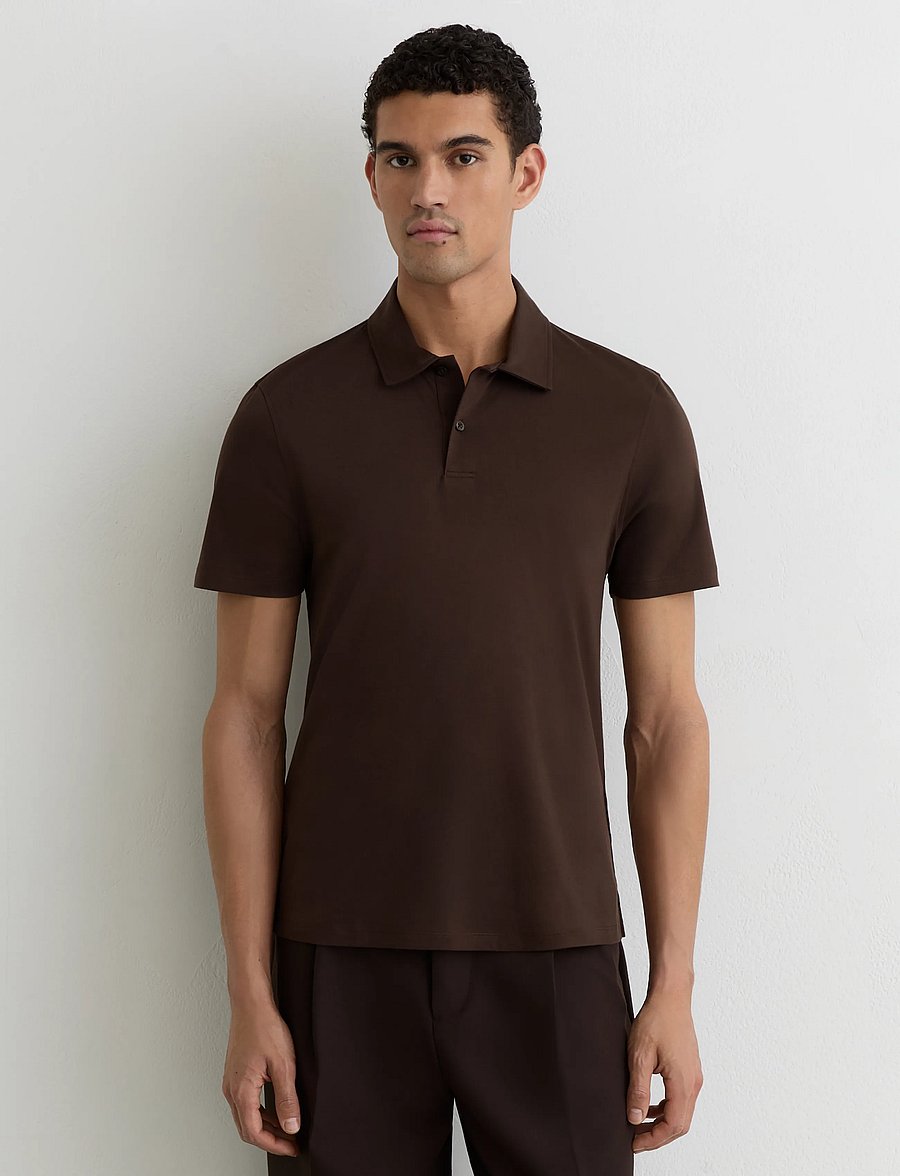 Reiss - EARL - kurzärmelig - brown - 0