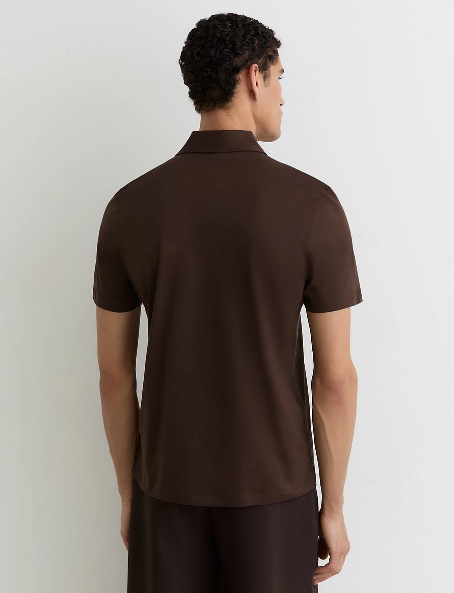 Reiss - EARL - kurzärmelig - brown - 3