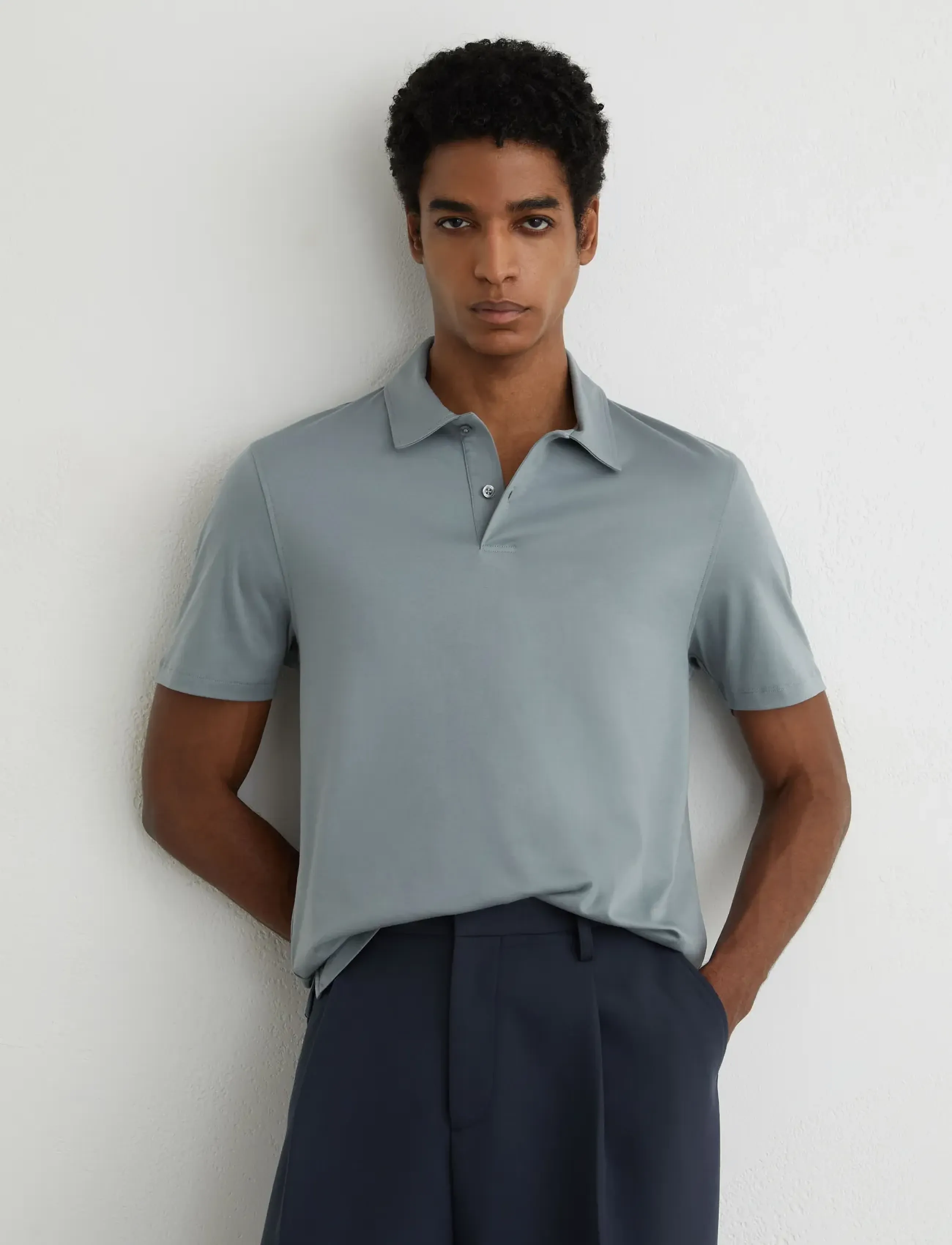 Reiss EARL - Nyheter - STEEL BLUE / blue